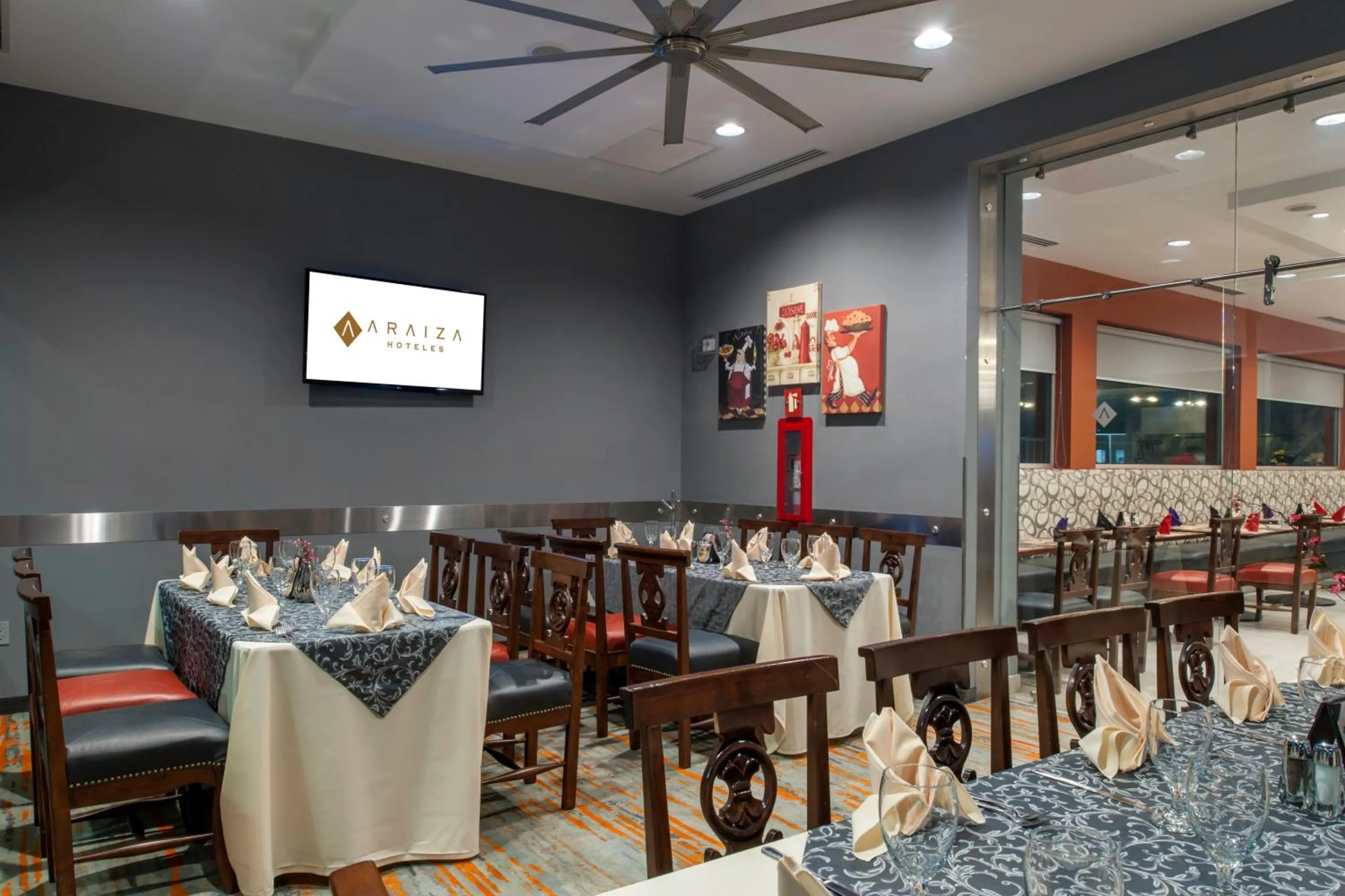 Buffet breakfast in Hotel Araiza San Luis R.C.