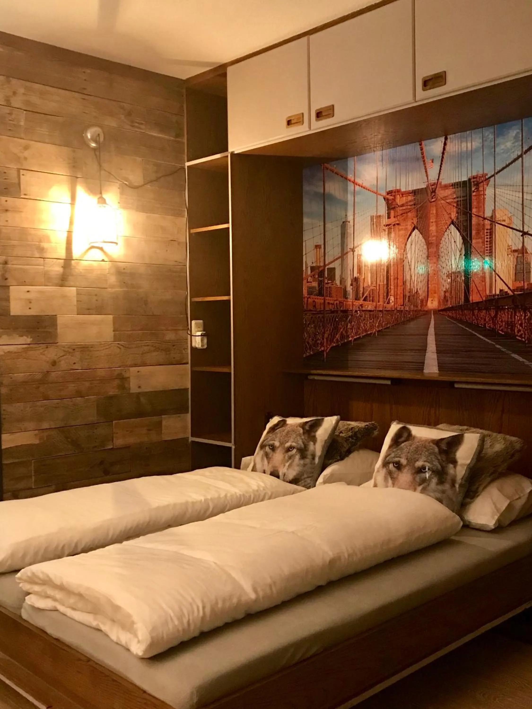 Bed in Winterberger Lodge