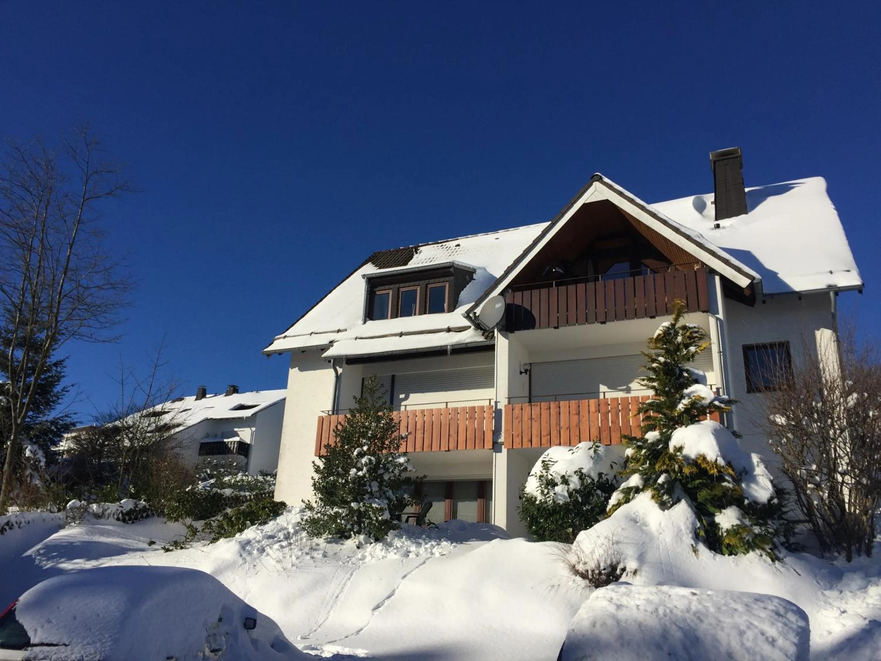 Bird's eye view in Winterberger Lodge