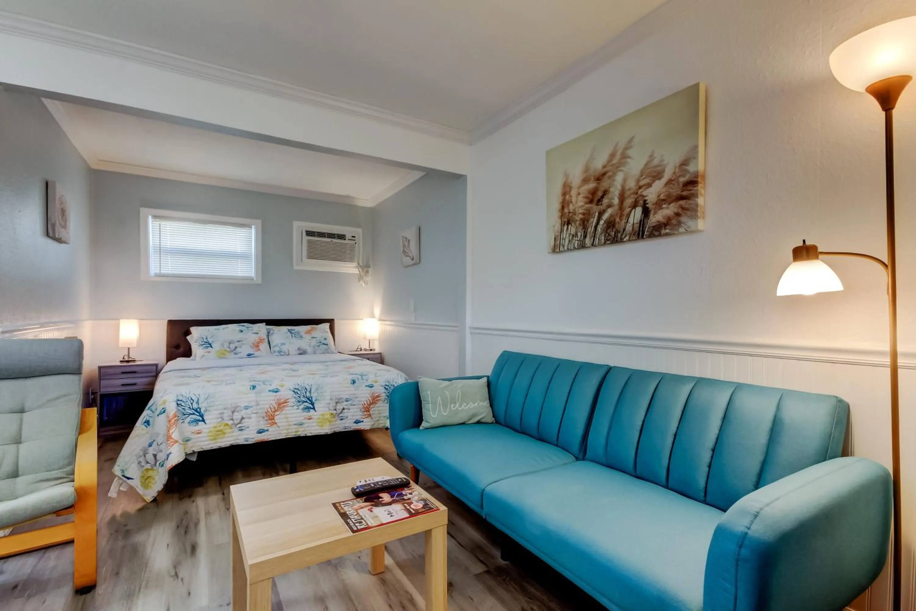 Bed in Carousel Suites -Redington Shores