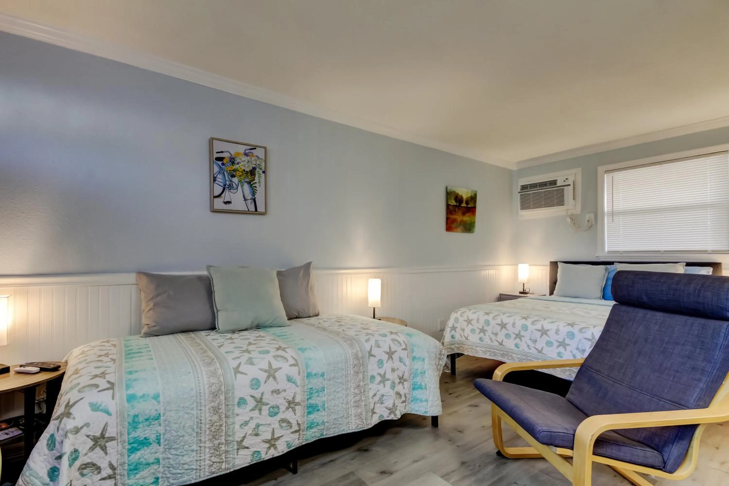 Bed in Carousel Suites -Redington Shores
