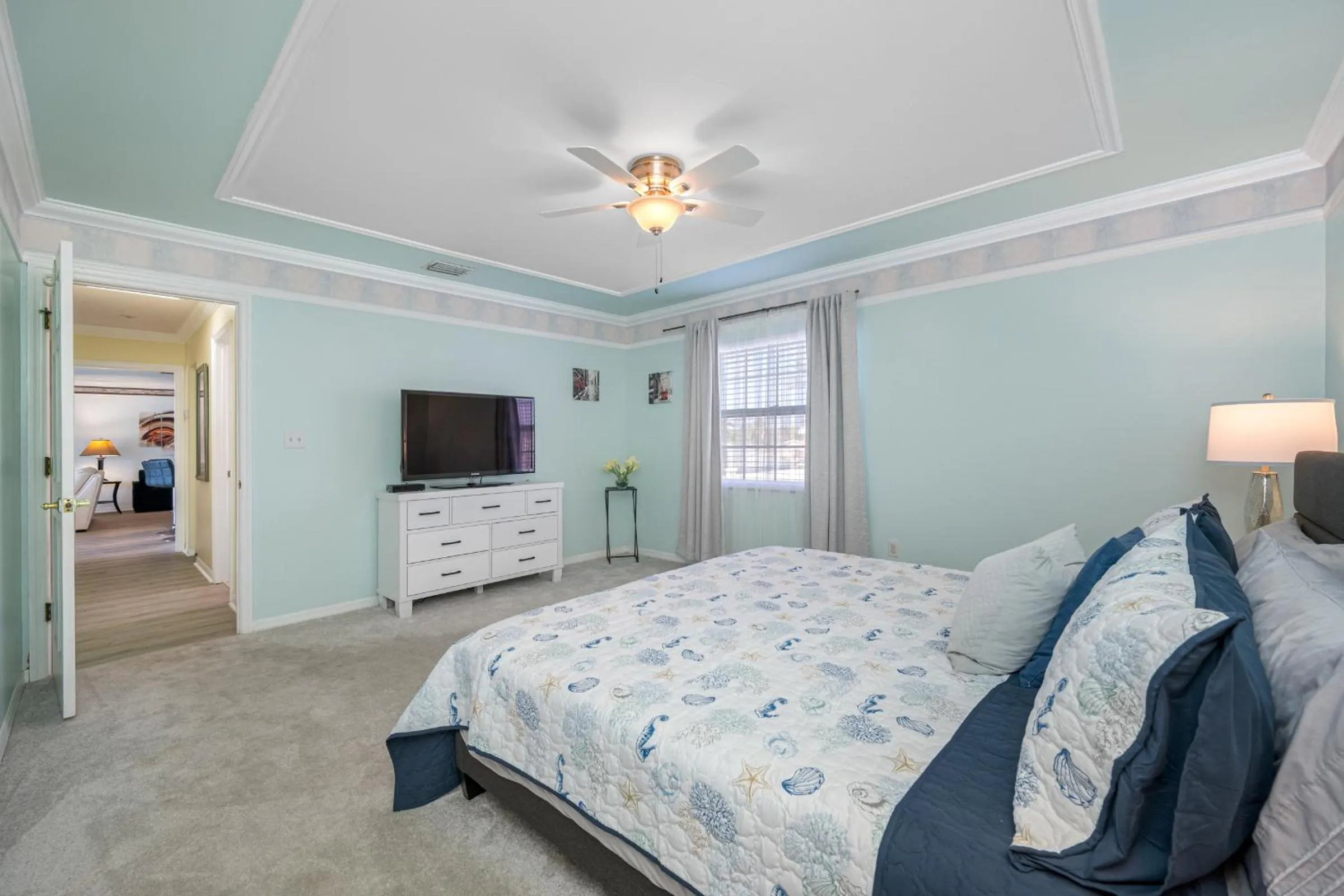 Bed in Carousel Suites -Redington Shores