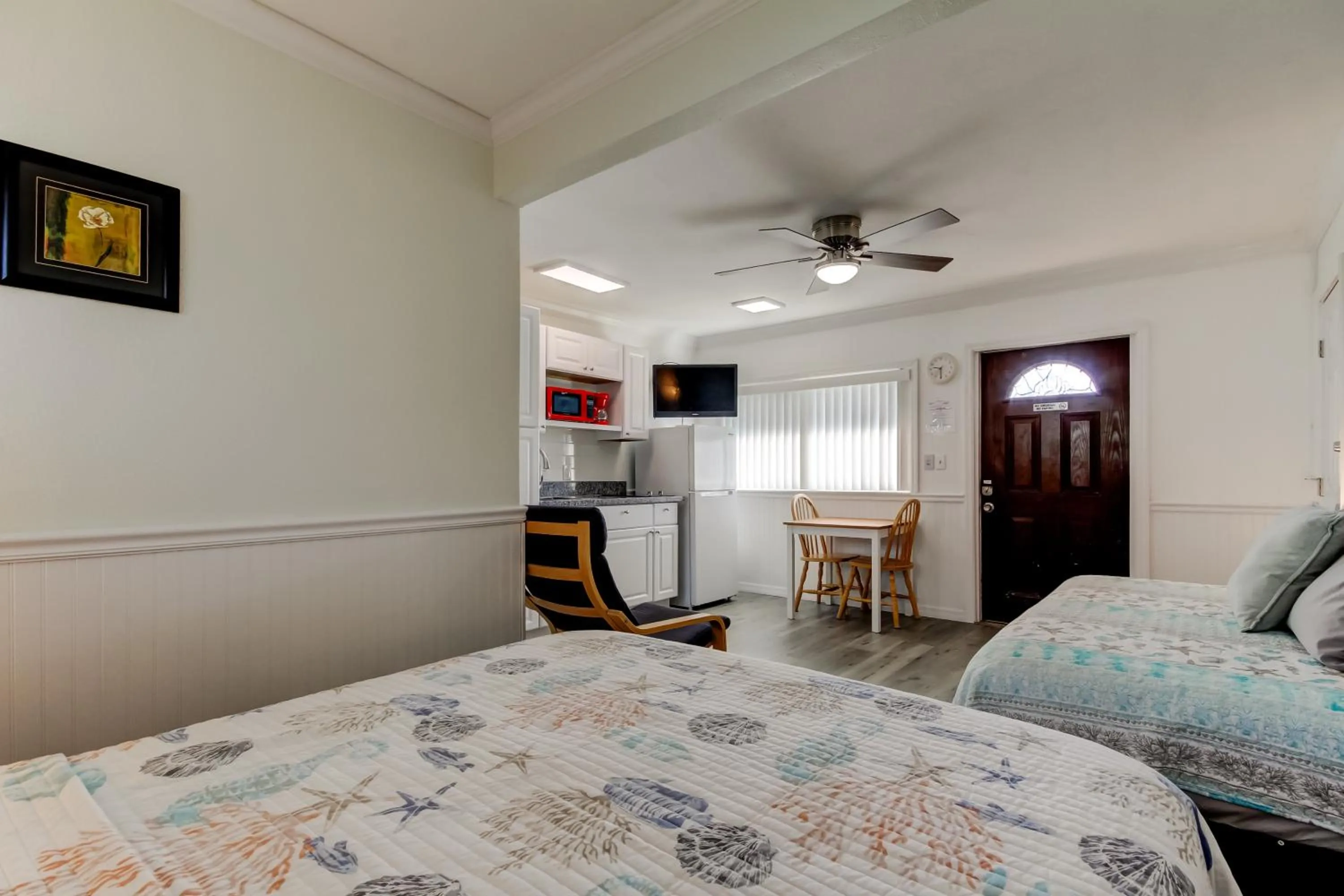 Bed in Carousel Suites -Redington Shores