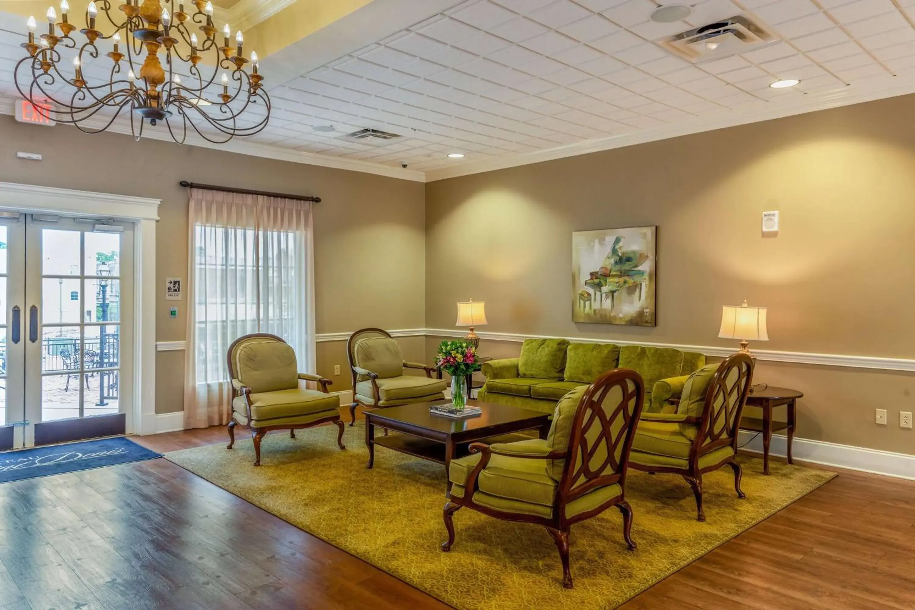 Lobby or reception in Chateau Saint Denis Hotel Lobby or reception in Chateau Saint Denis Hotel