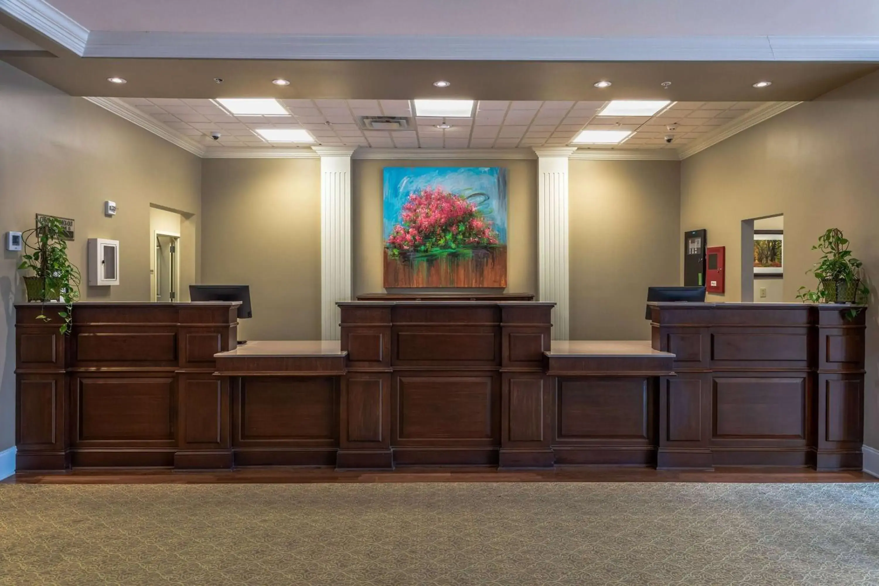 Lobby or reception in Chateau Saint Denis Hotel Lobby or reception in Chateau Saint Denis Hotel