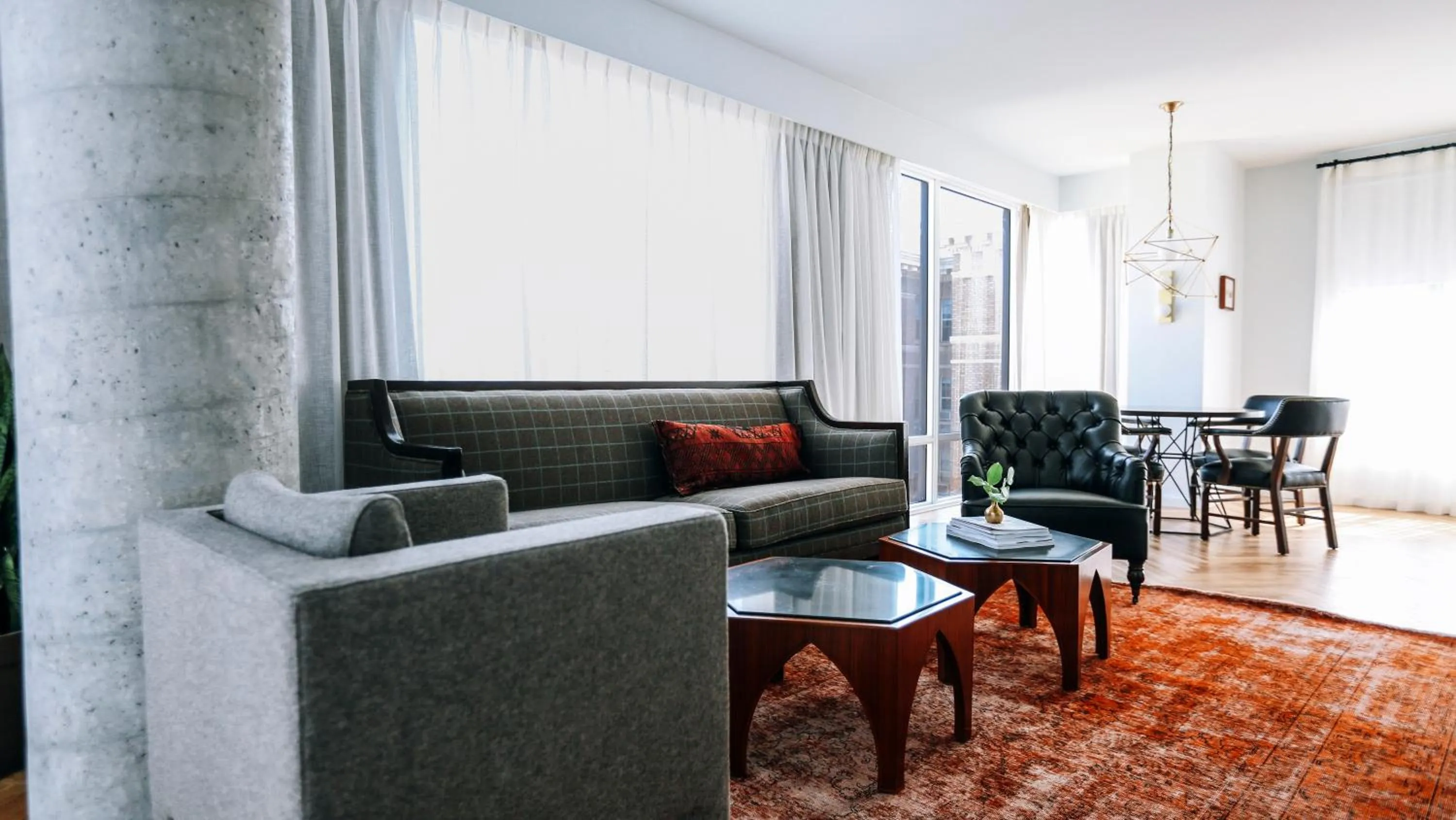 Bed in The LINE Hotel DC