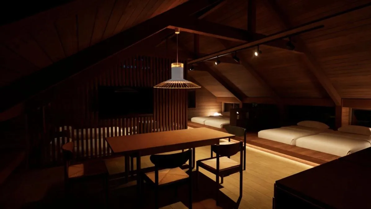 Bed in Kurasako Onsen Sakura