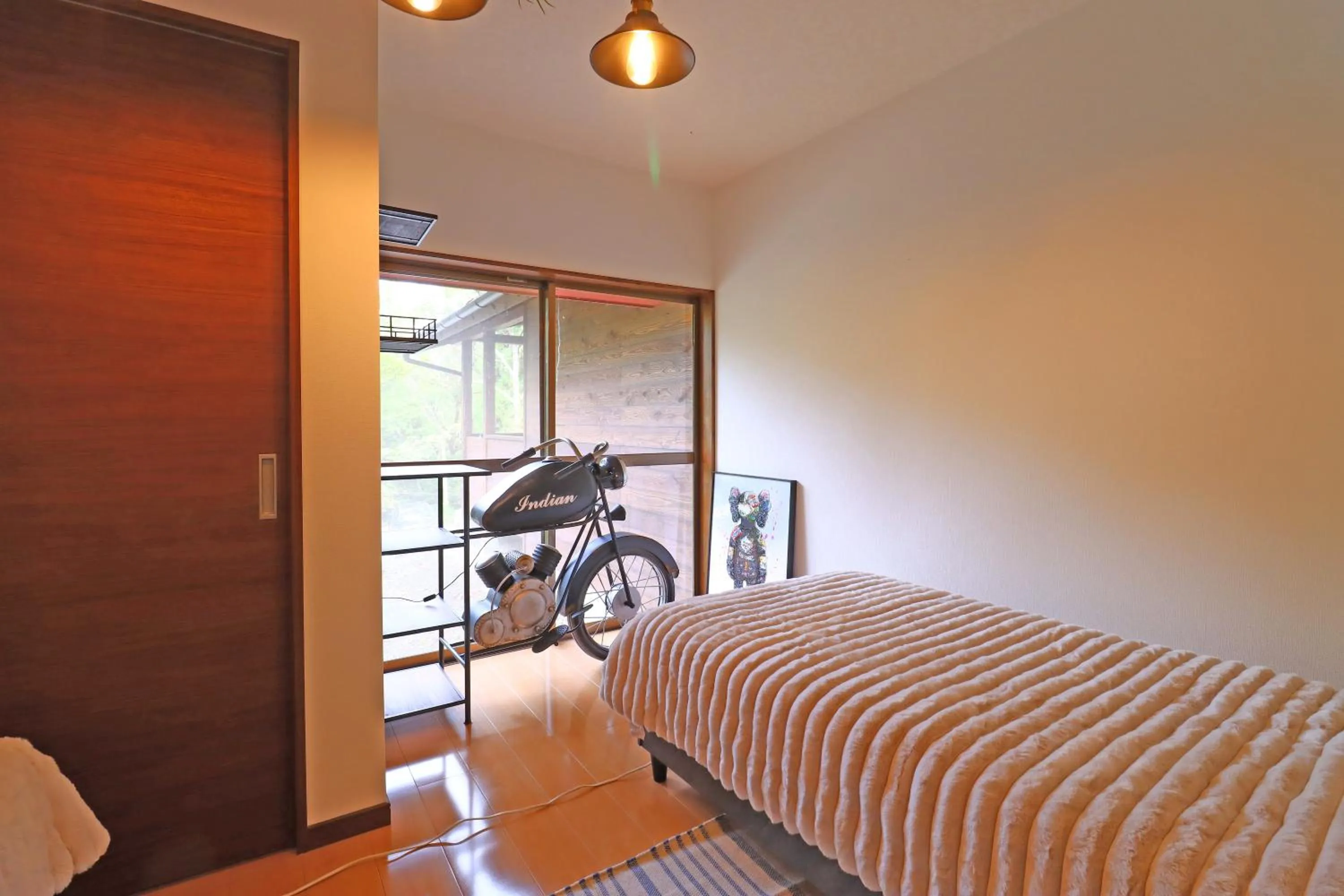 Bed in Kurasako Onsen Sakura