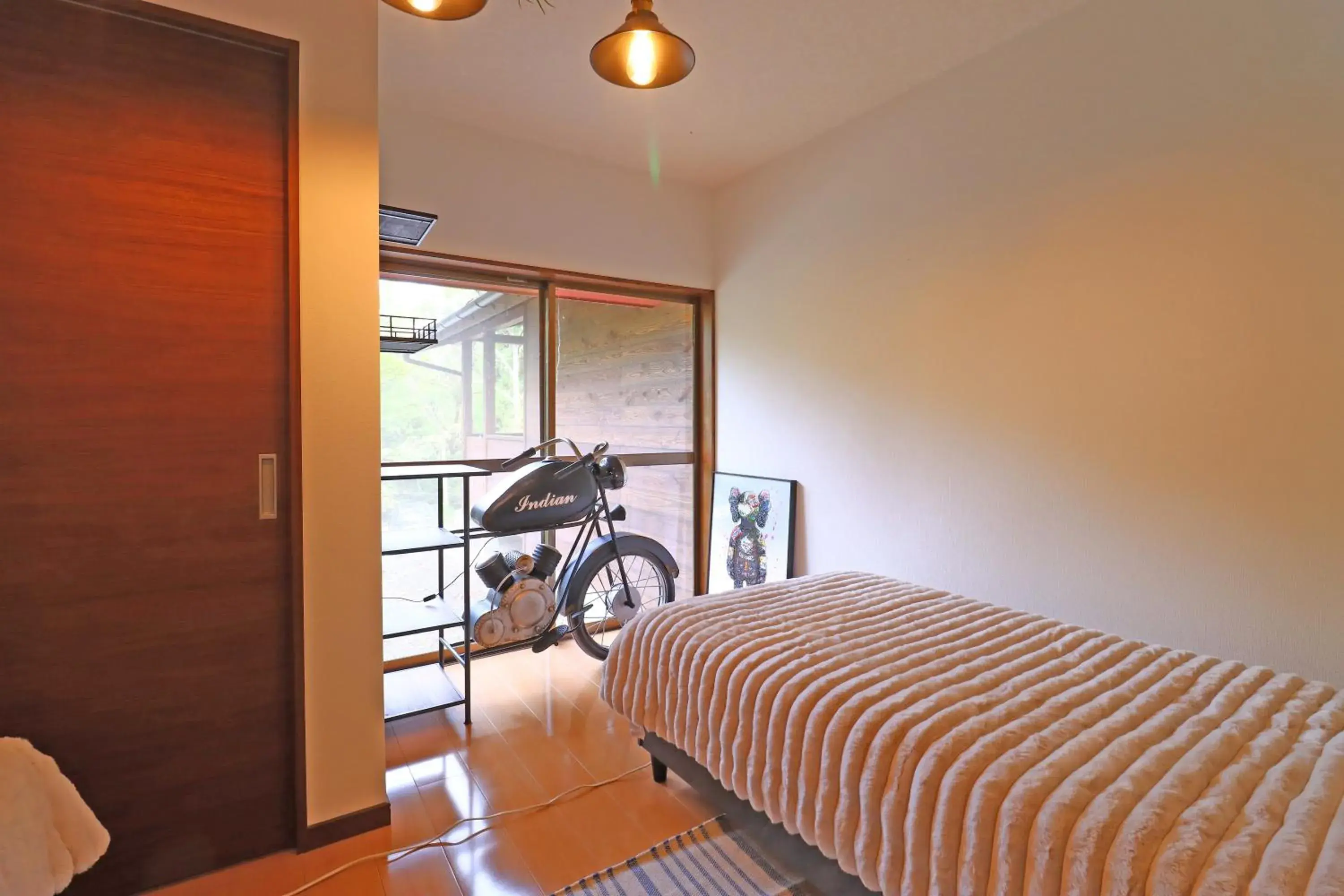 Bed in Kurasako Onsen Sakura Bed in Kurasako Onsen Sakura