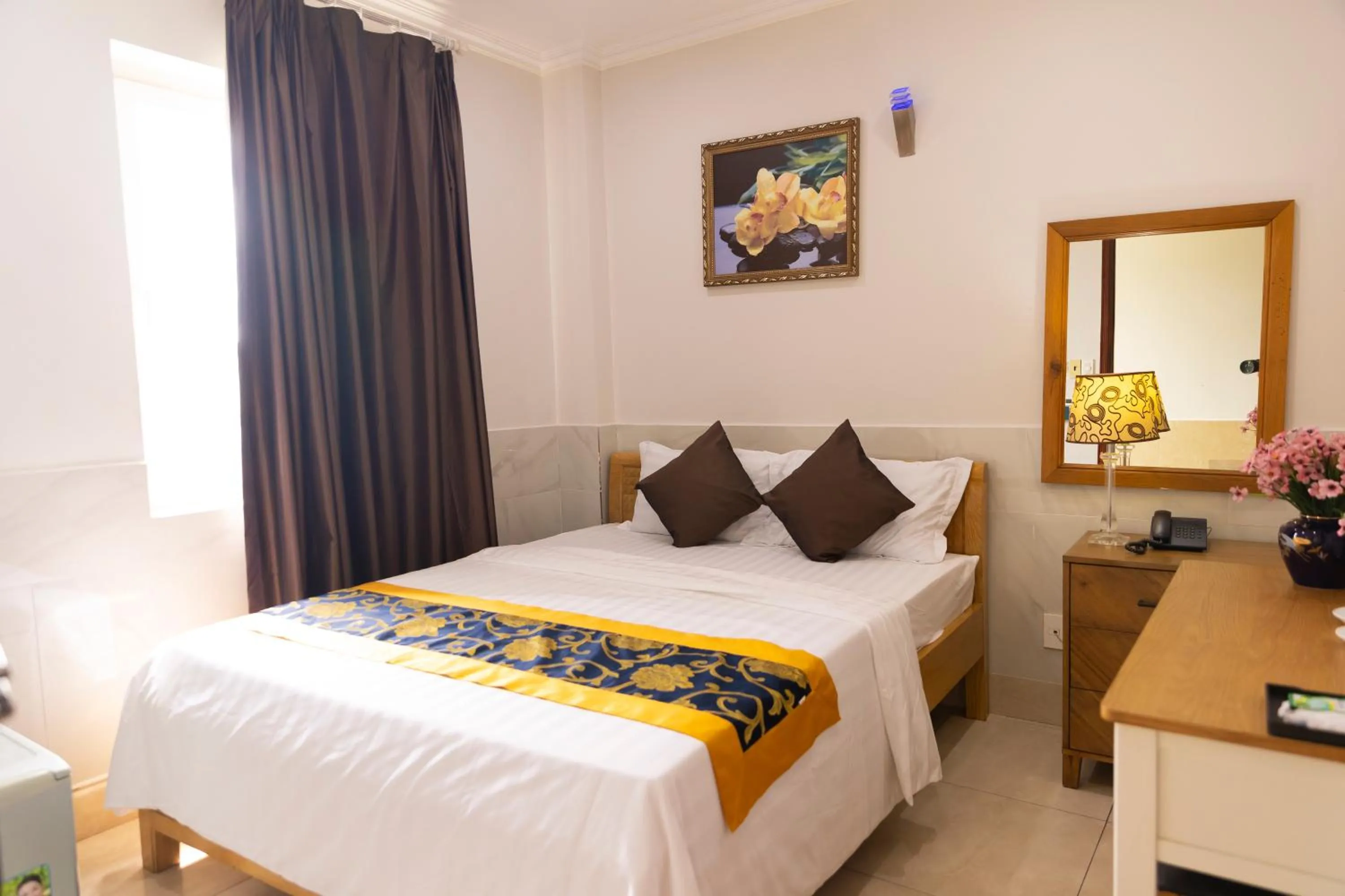 Bed in Atana Airport Hotel