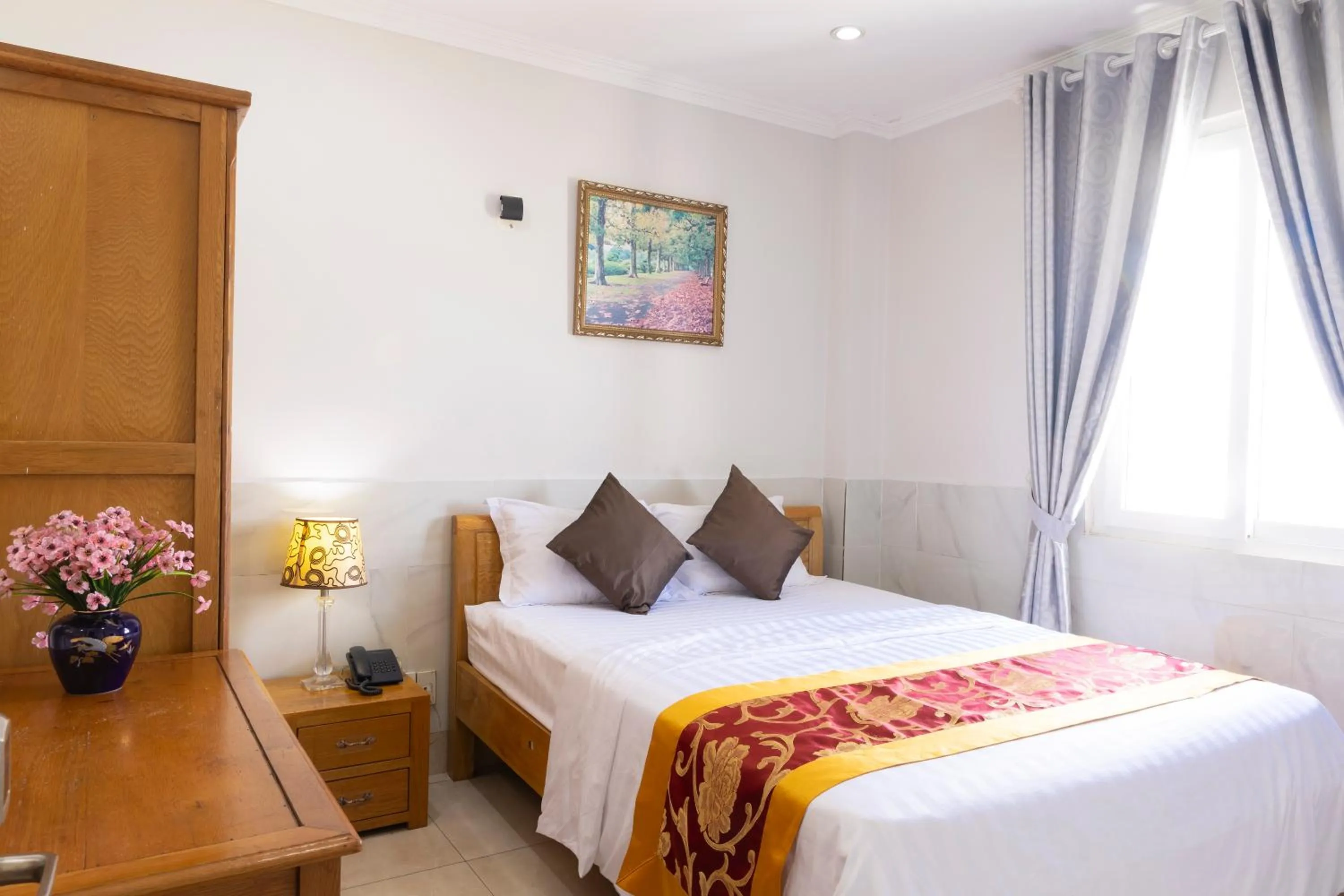 Bed in Atana Airport Hotel