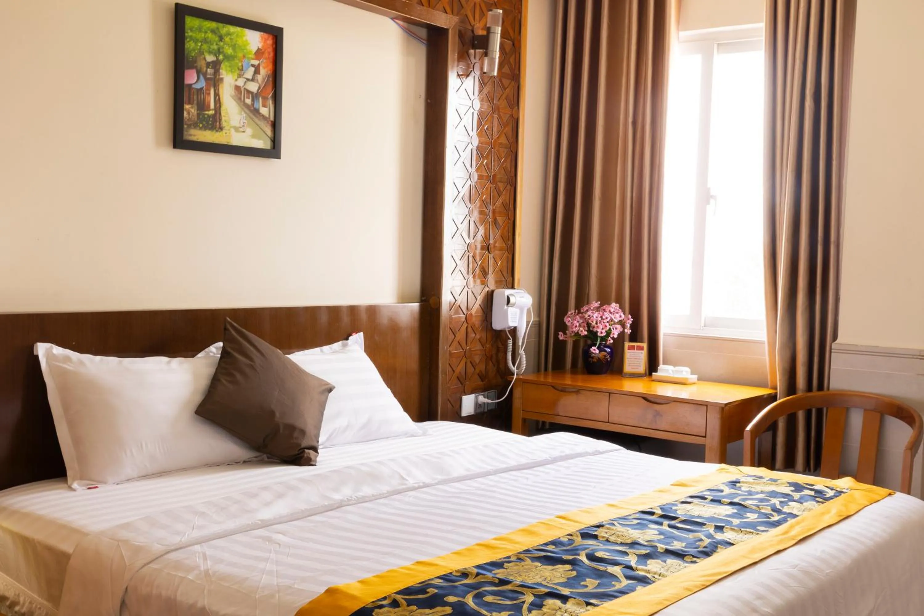 Bed in Atana Airport Hotel