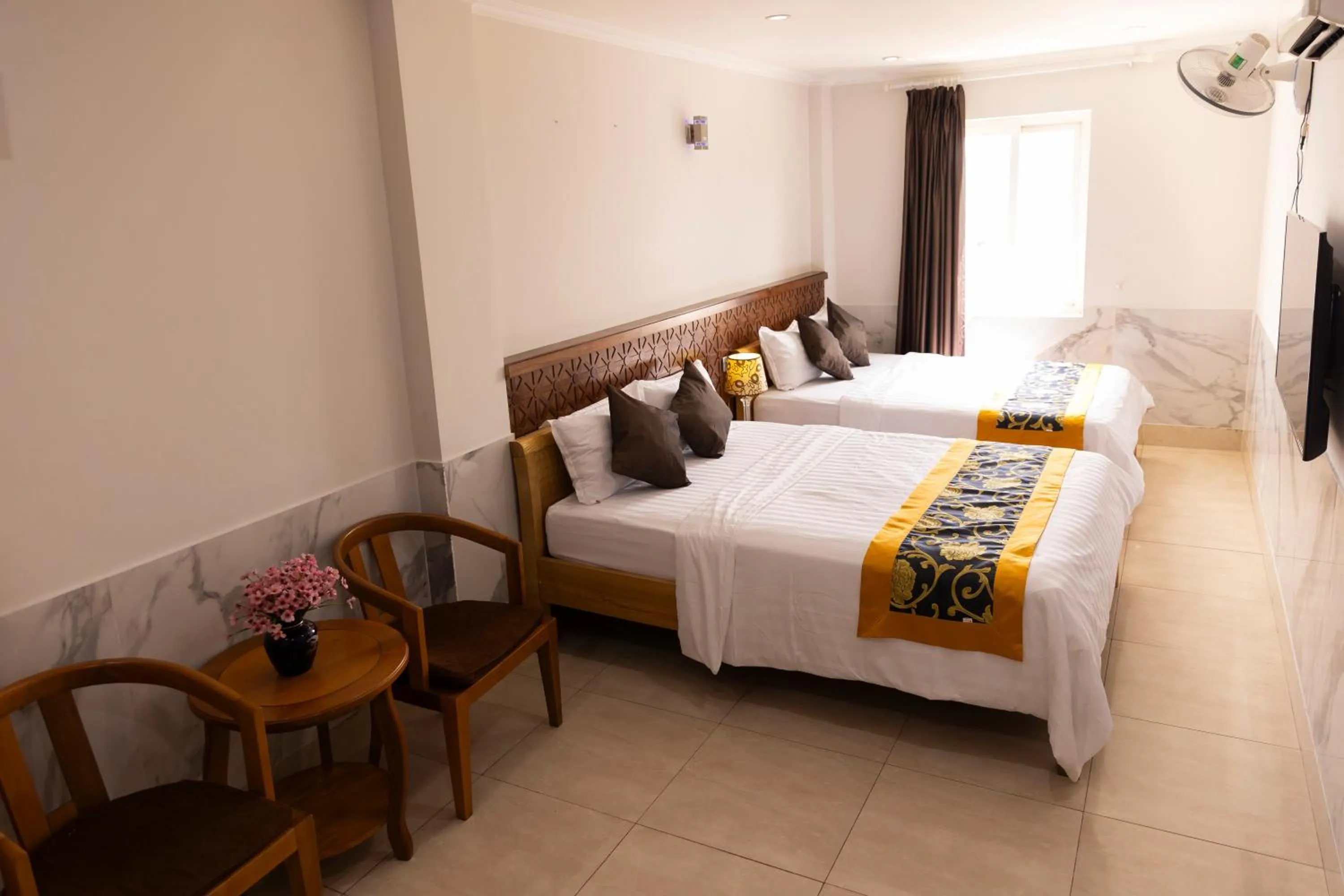 Bed in Atana Airport Hotel