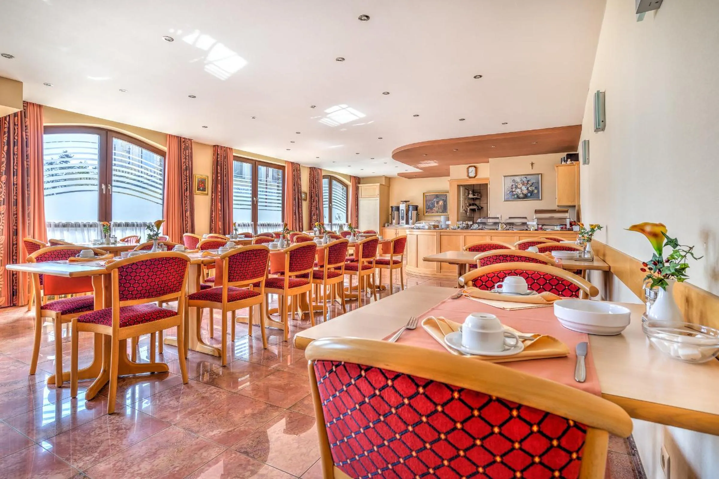 Food and drinks in Hôtel du Lac