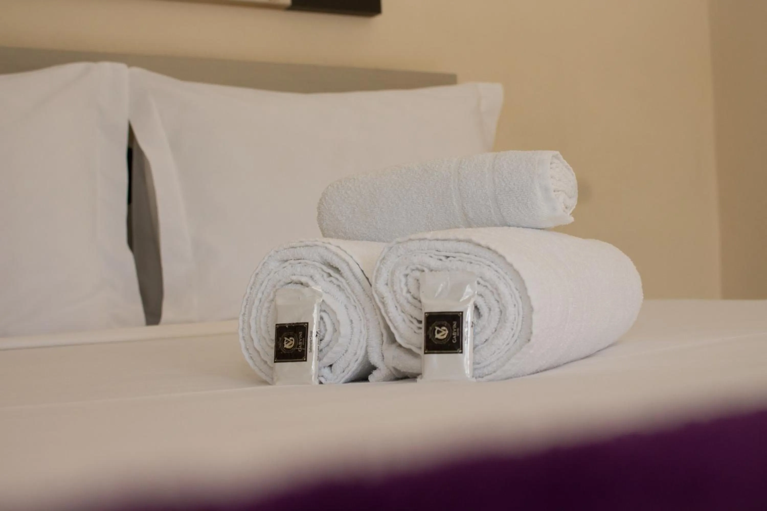 Bed in Gabvini Hotel