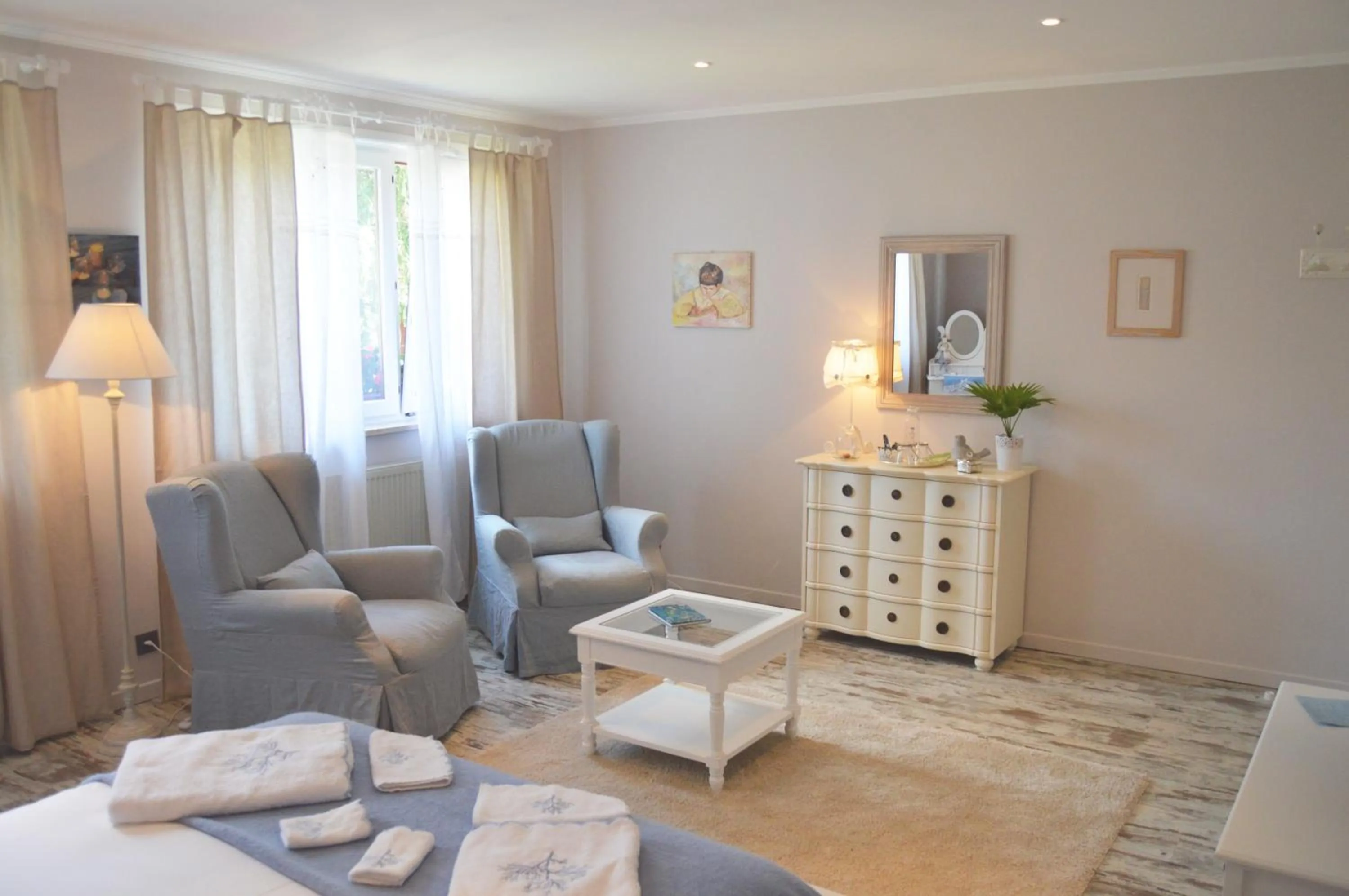 Seating area in Côté vignes