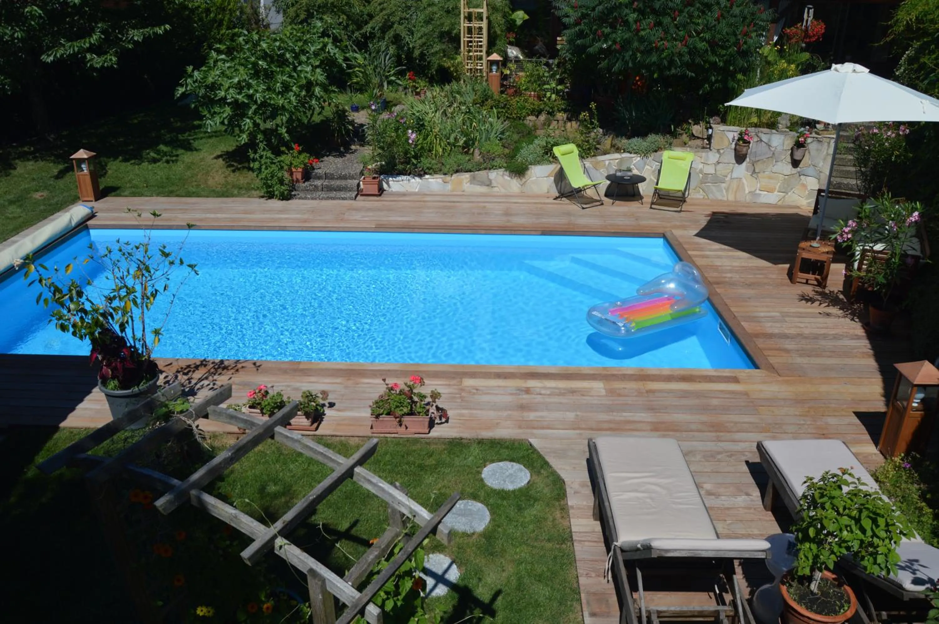 Patio in Côté vignes