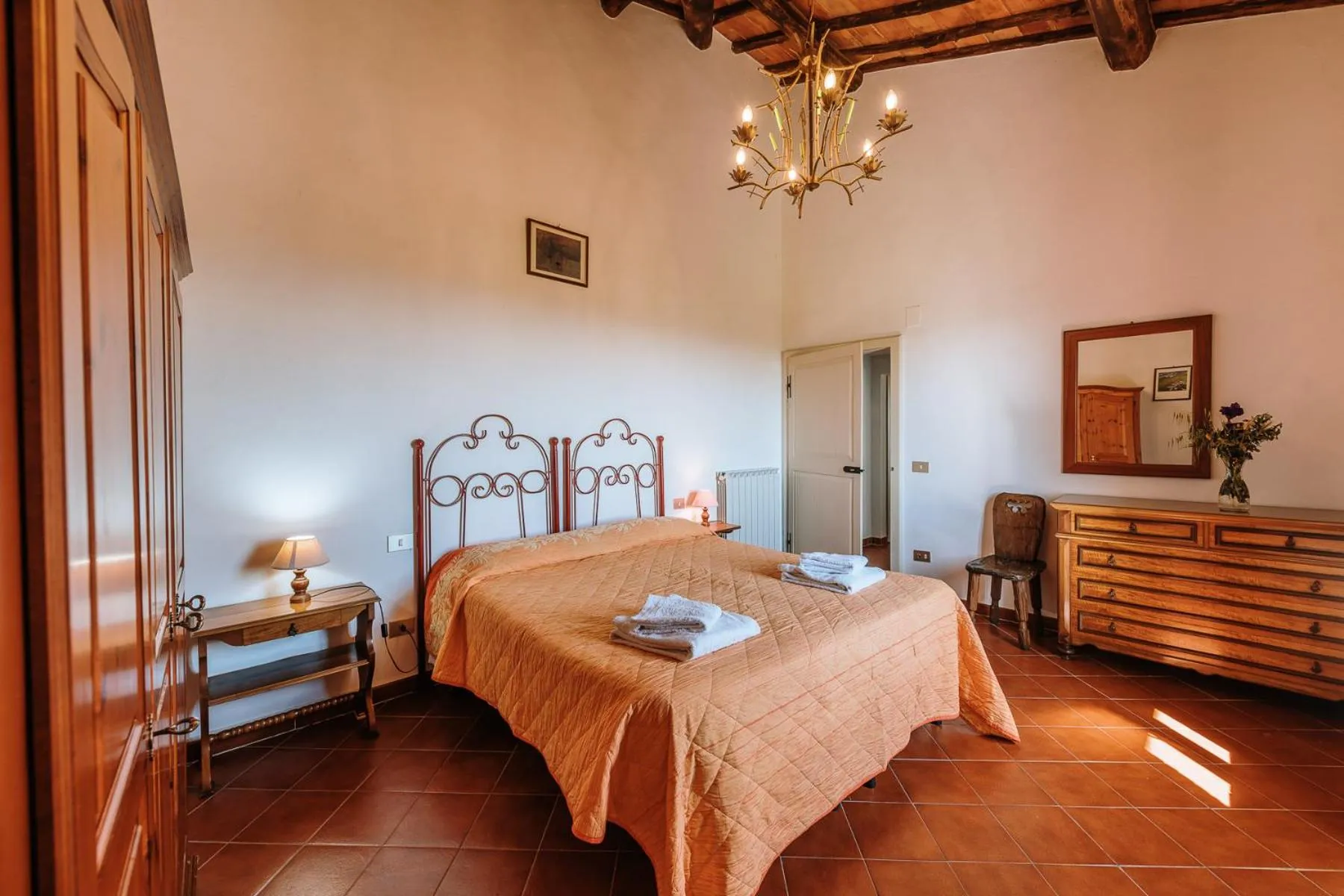 Bedroom, Bed in Borgo Villa a Sesta