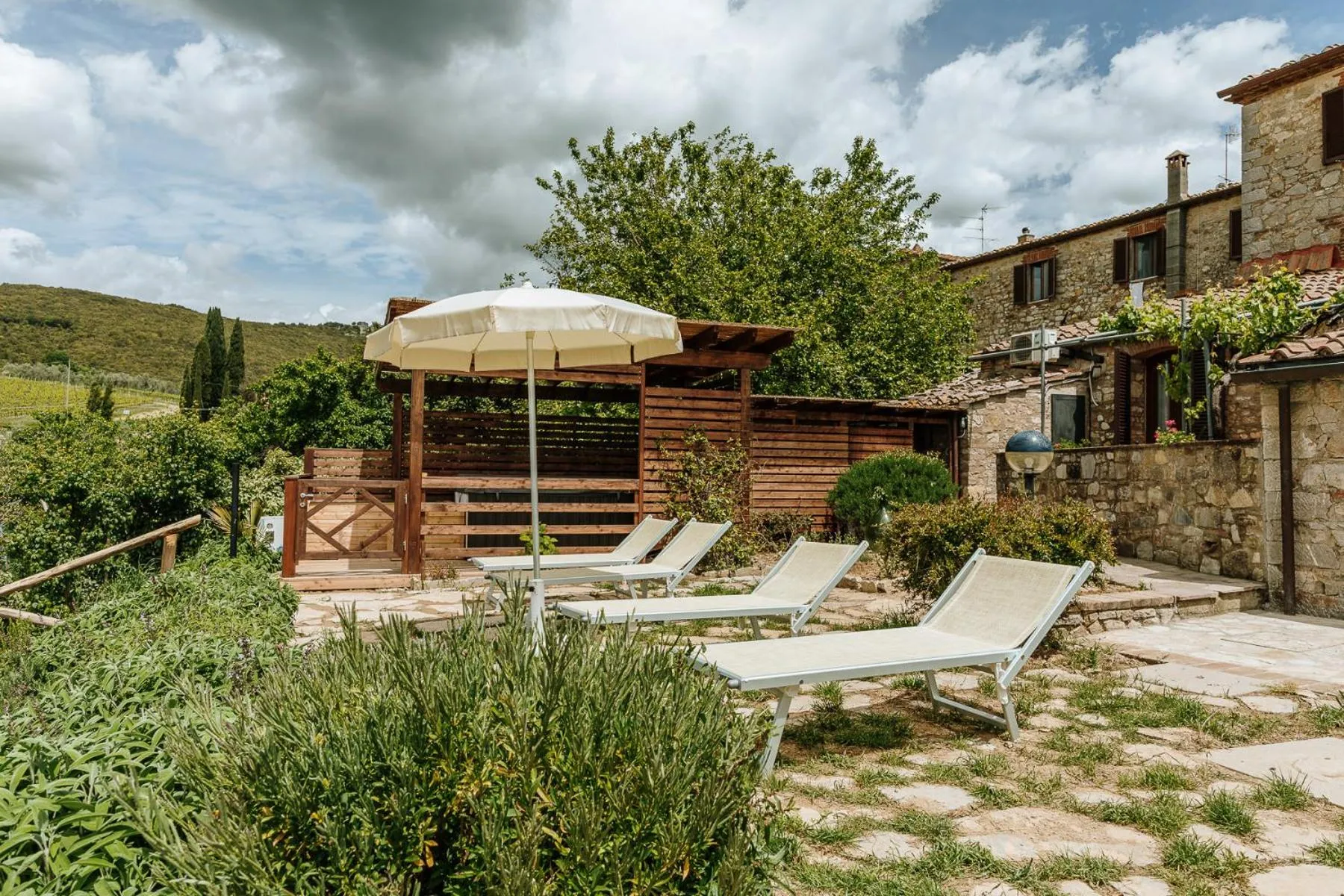 Solarium in Borgo Villa a Sesta