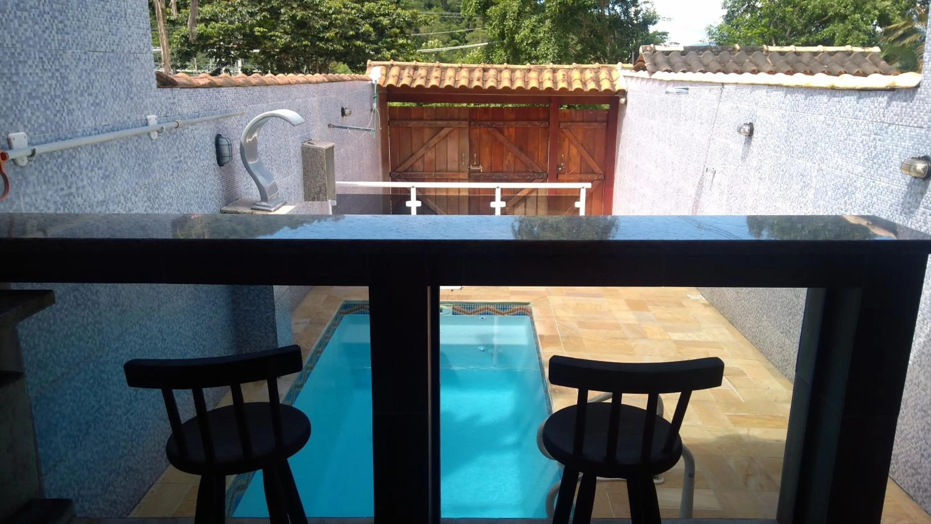 Casa Piscina Azul
