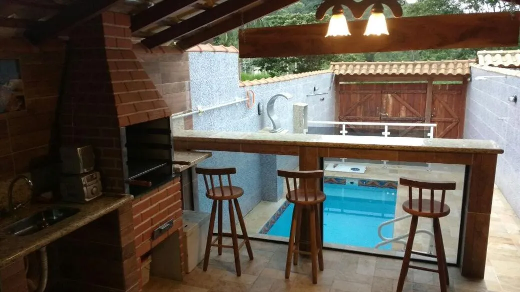 BBQ facilities in Casa Piscina Azul