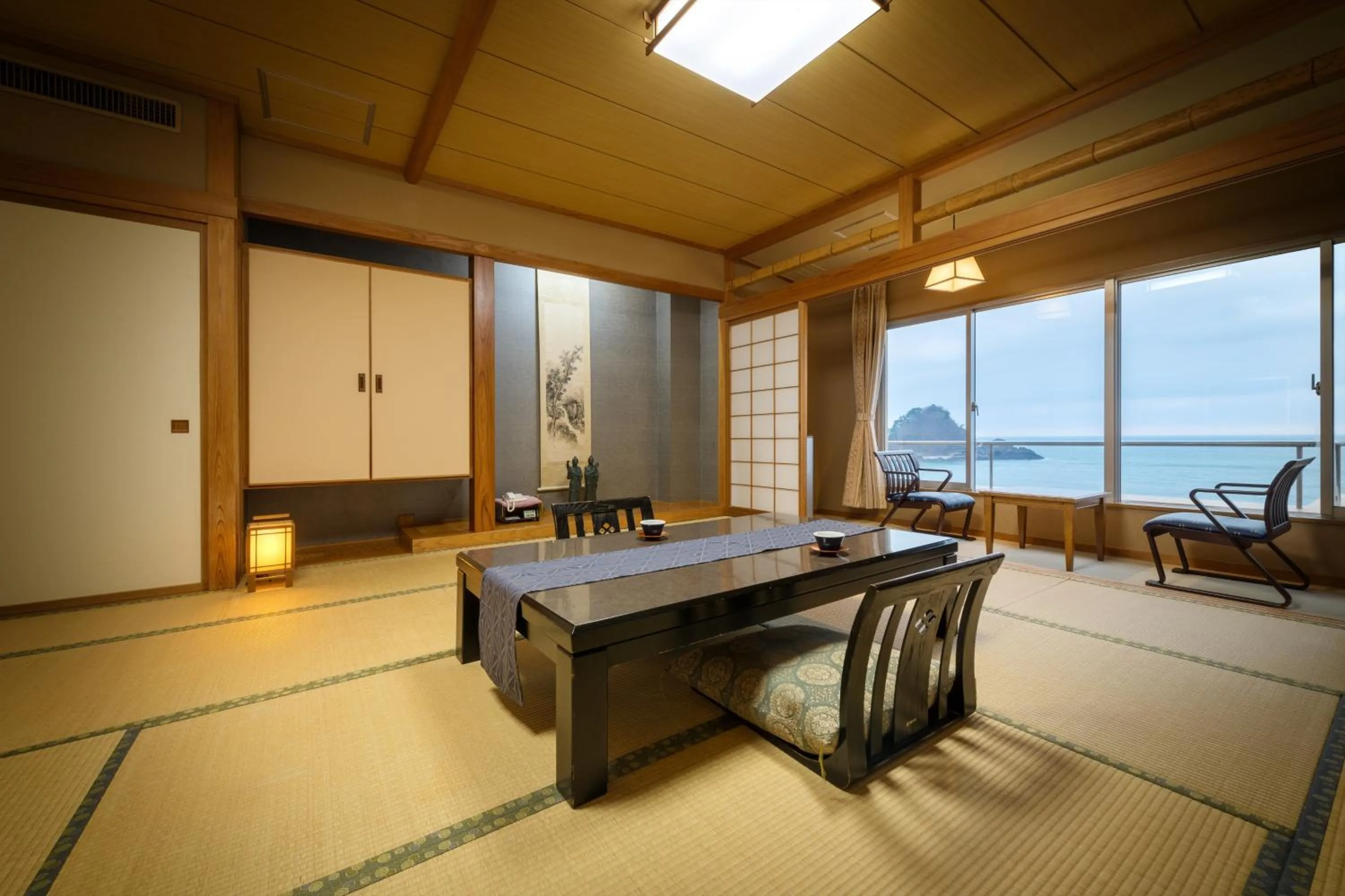 Sea view in Yura Onsen Yaotome