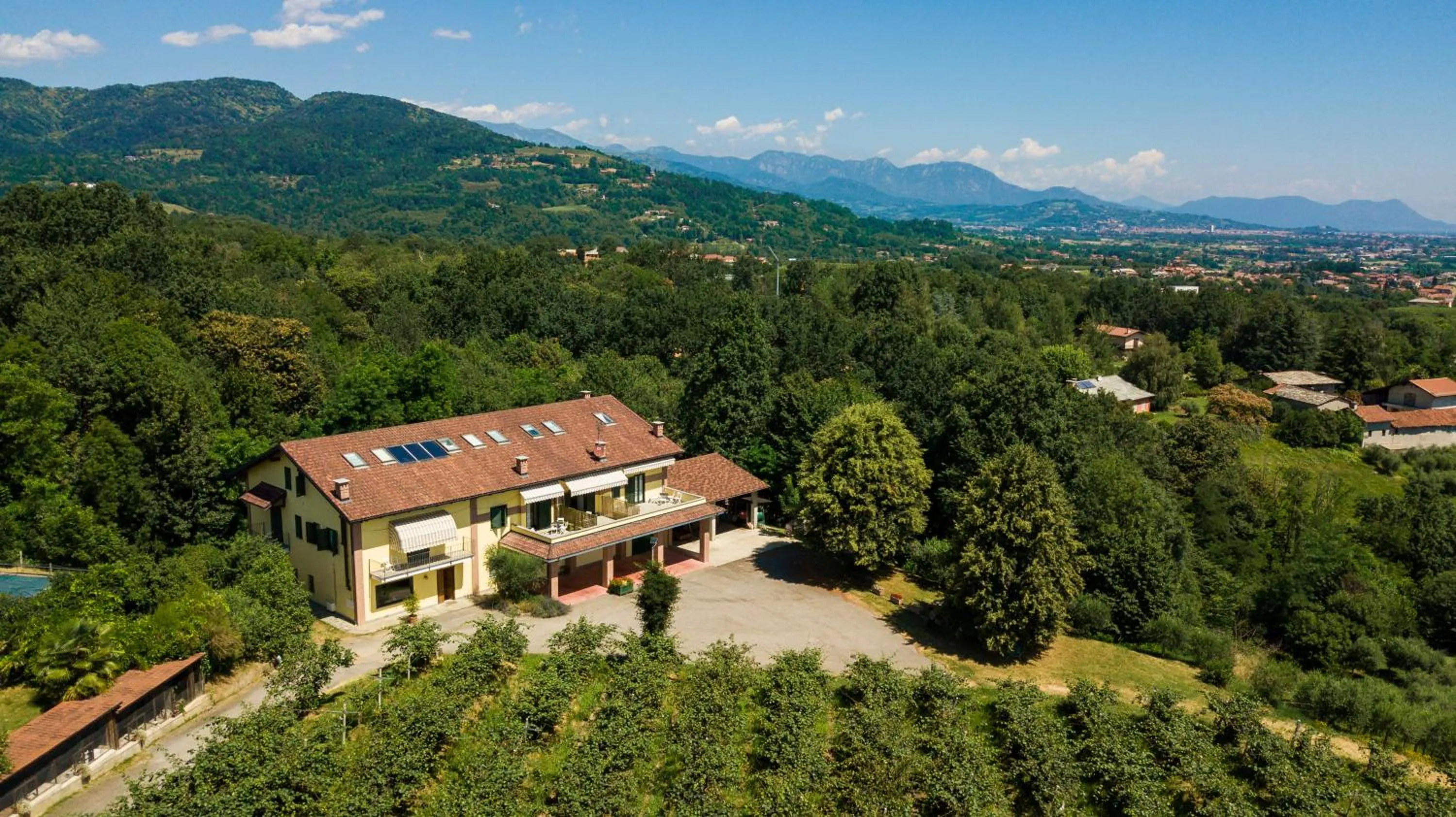 Natural landscape in Agriturismo Turina