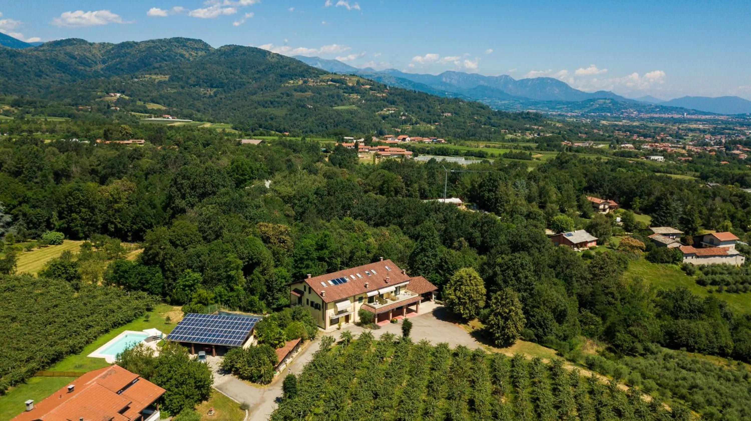 Natural landscape in Agriturismo Turina