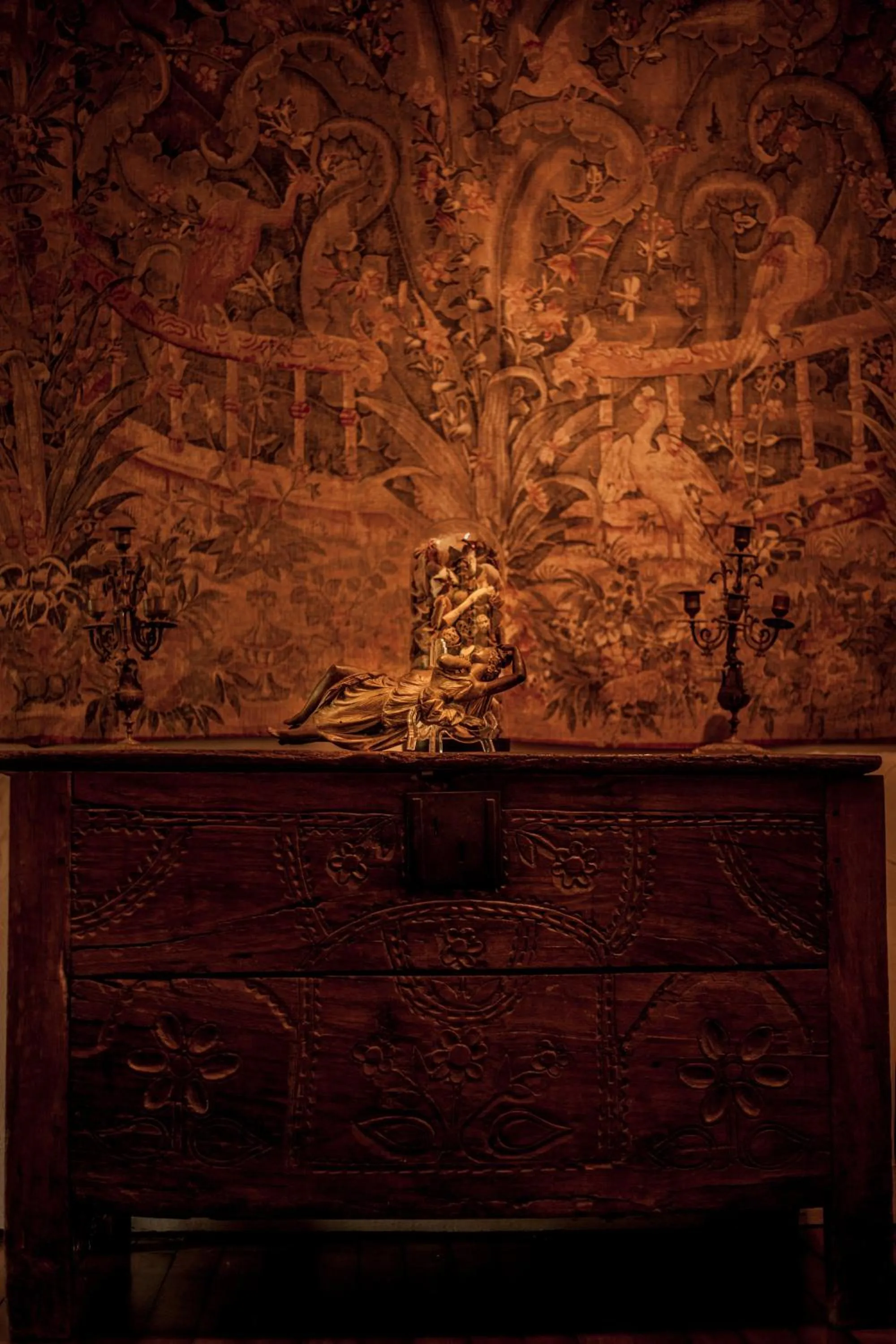 Decorative detail in La Pause Angevine