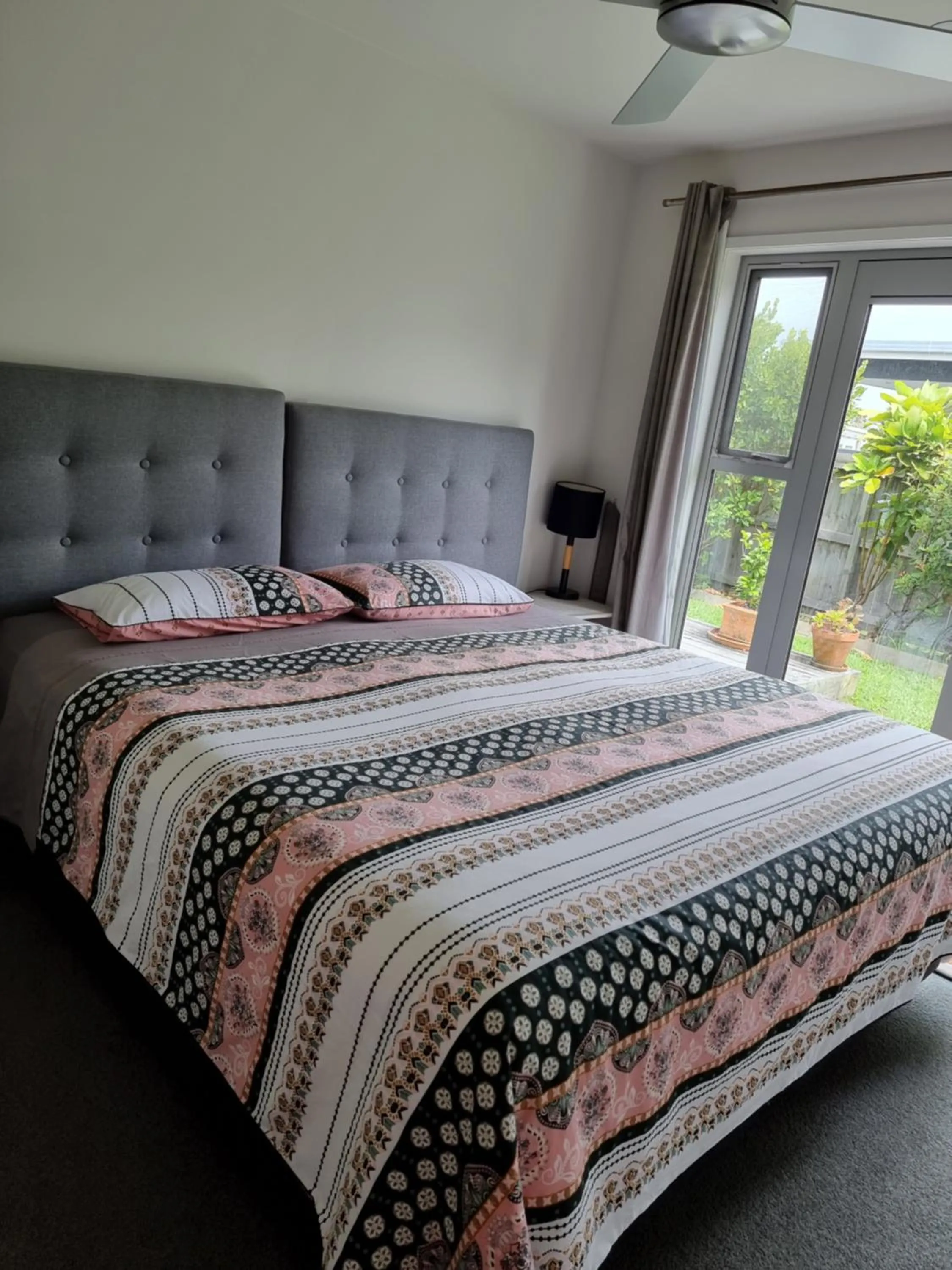 Bed in Cosy Mangawhai House