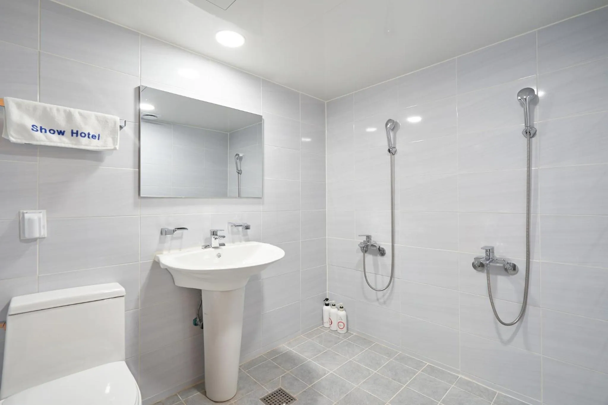 Shower in Show Hotel