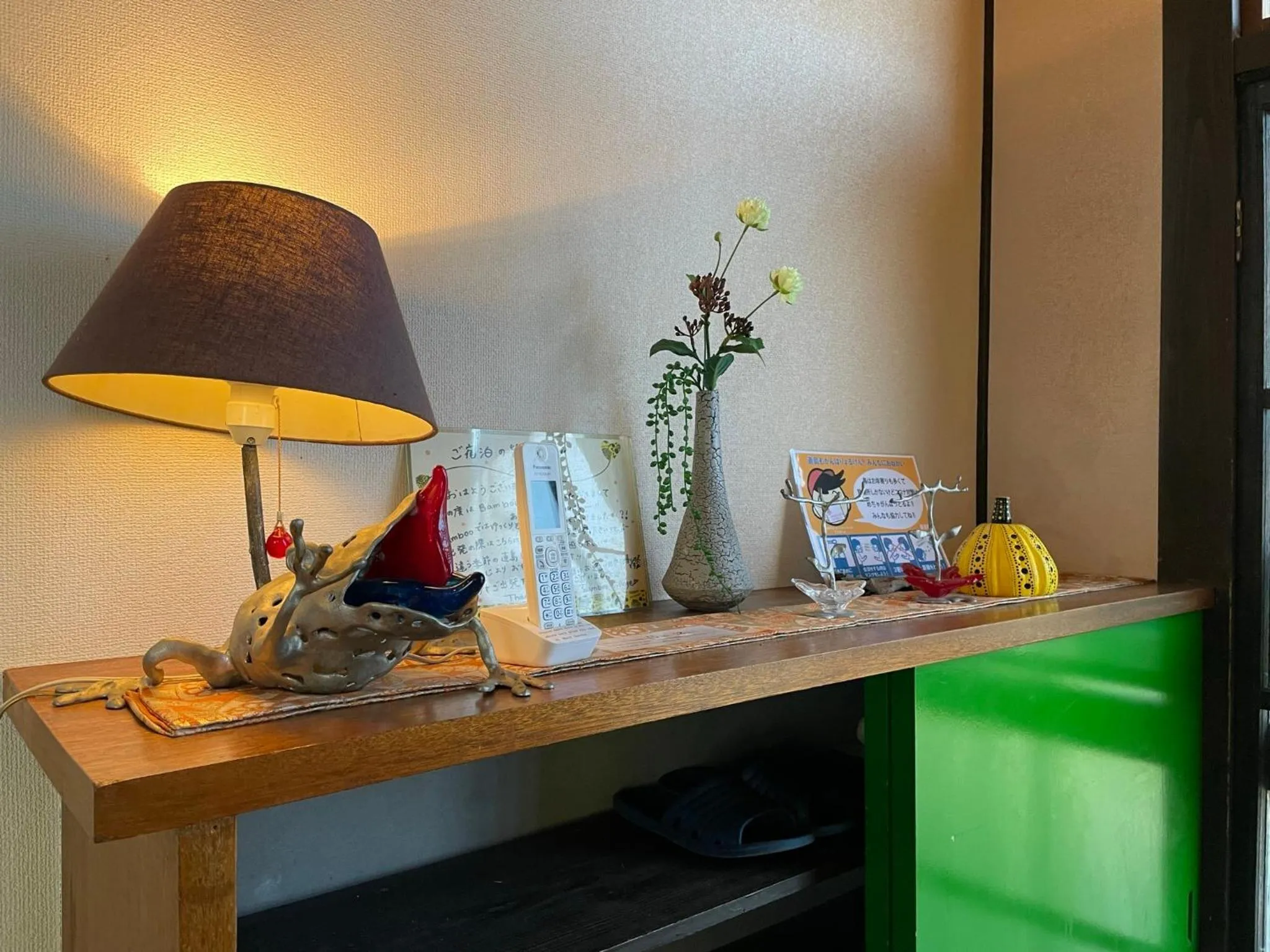 Facade/entrance in Bamboo Village Guest House