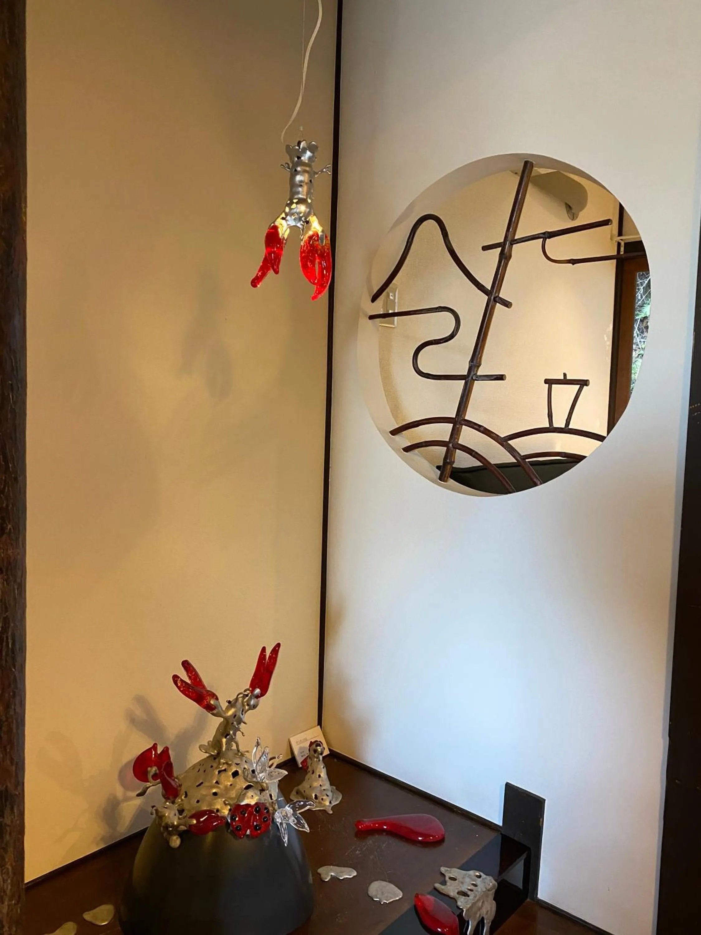 Decorative detail in Bamboo Village Guest House