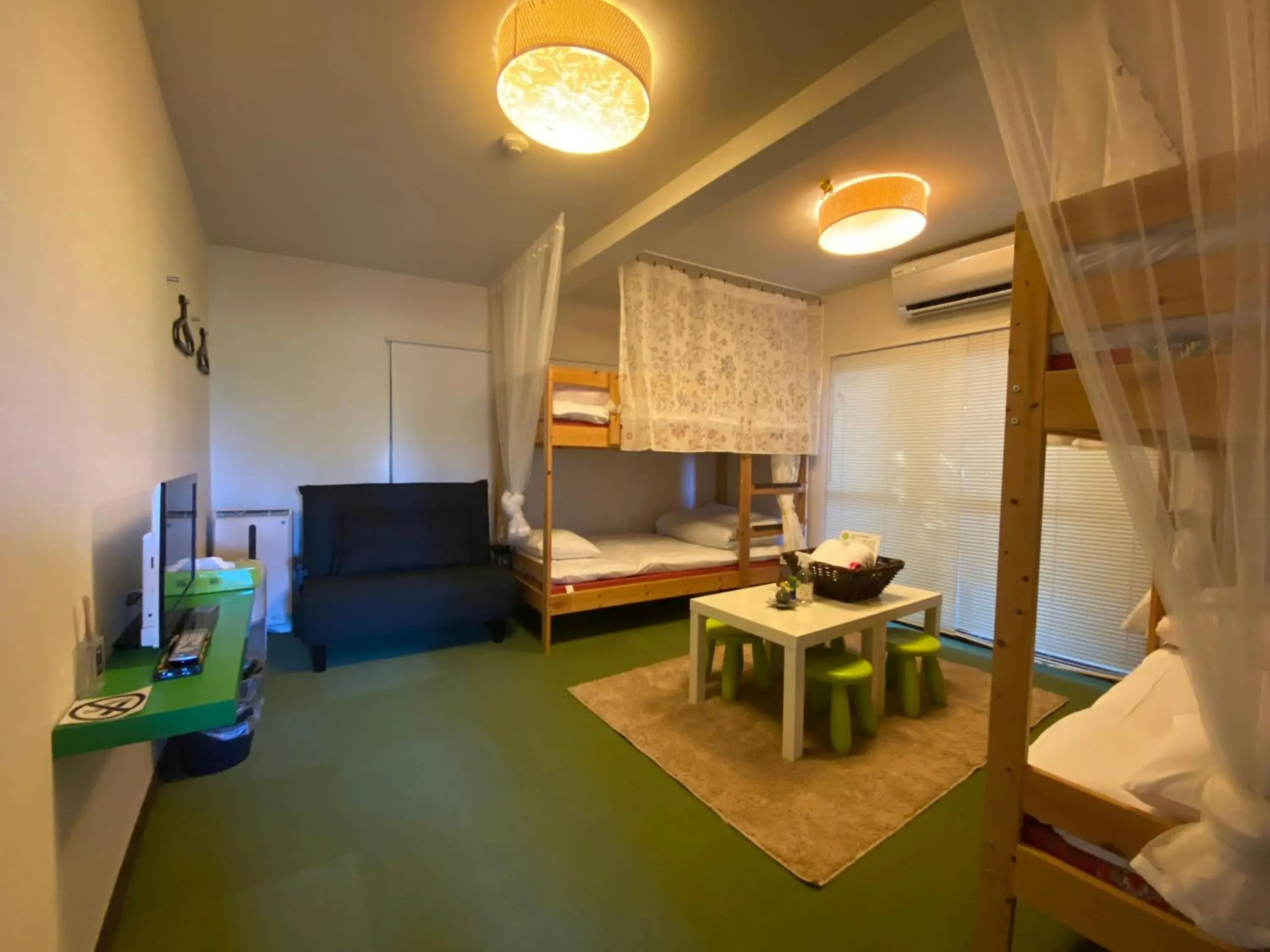 Quadruple Room with Private External Bathroom - single occupancy in Bamboo Village Guest House Quadruple Room with Private External Bathroom - single occupancy in Bamboo Village Guest House
