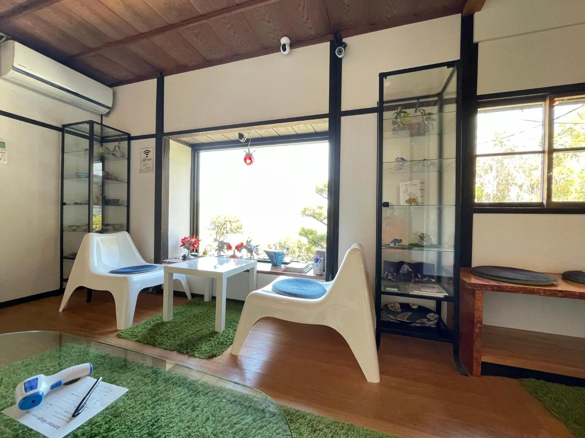 Living room in Bamboo Village Guest House