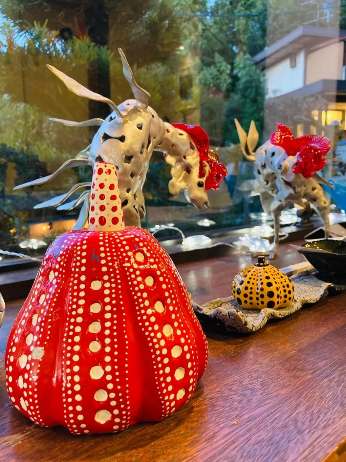 Decorative detail in Bamboo Village Guest House