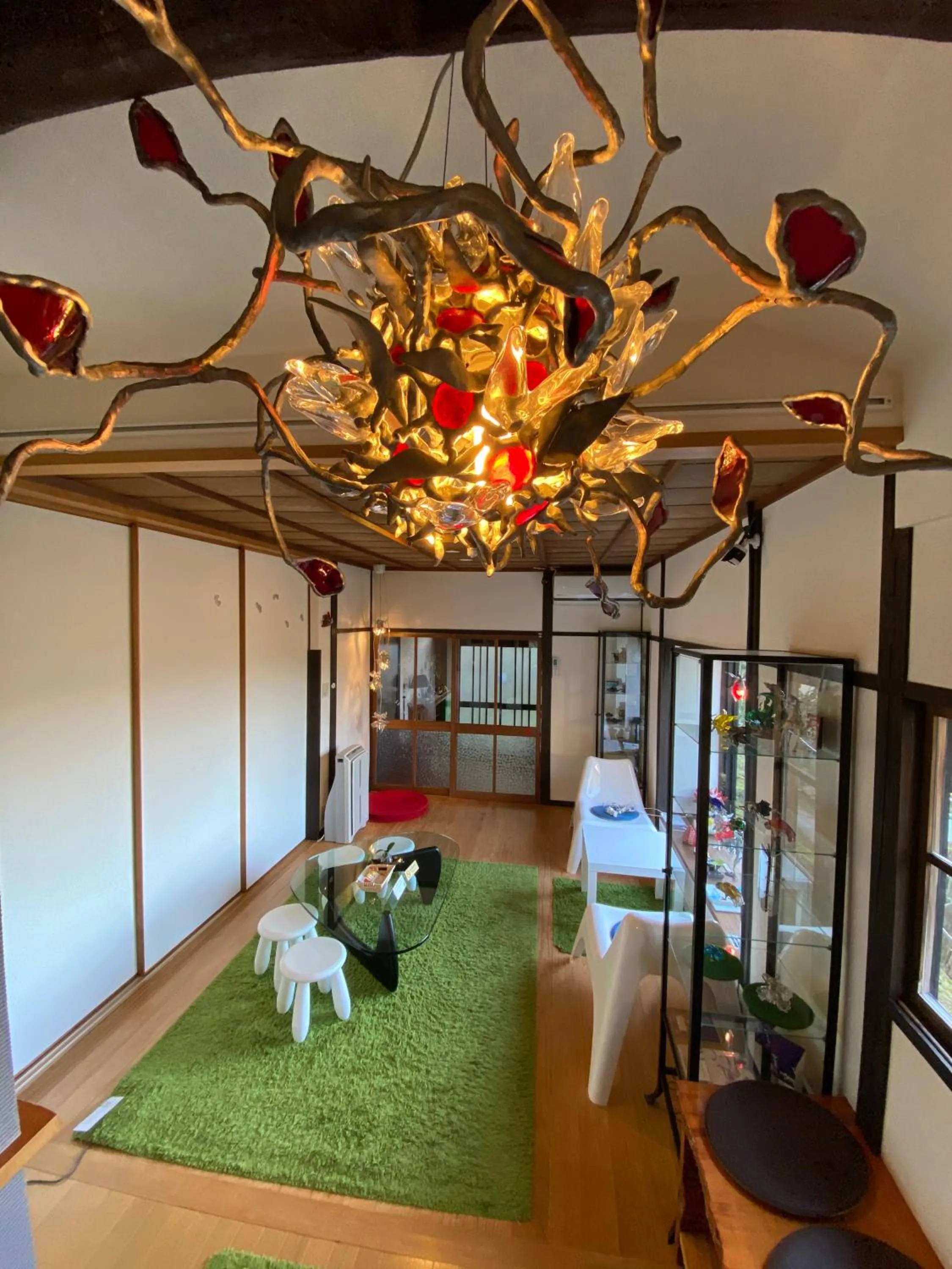 Living room in Bamboo Village Guest House