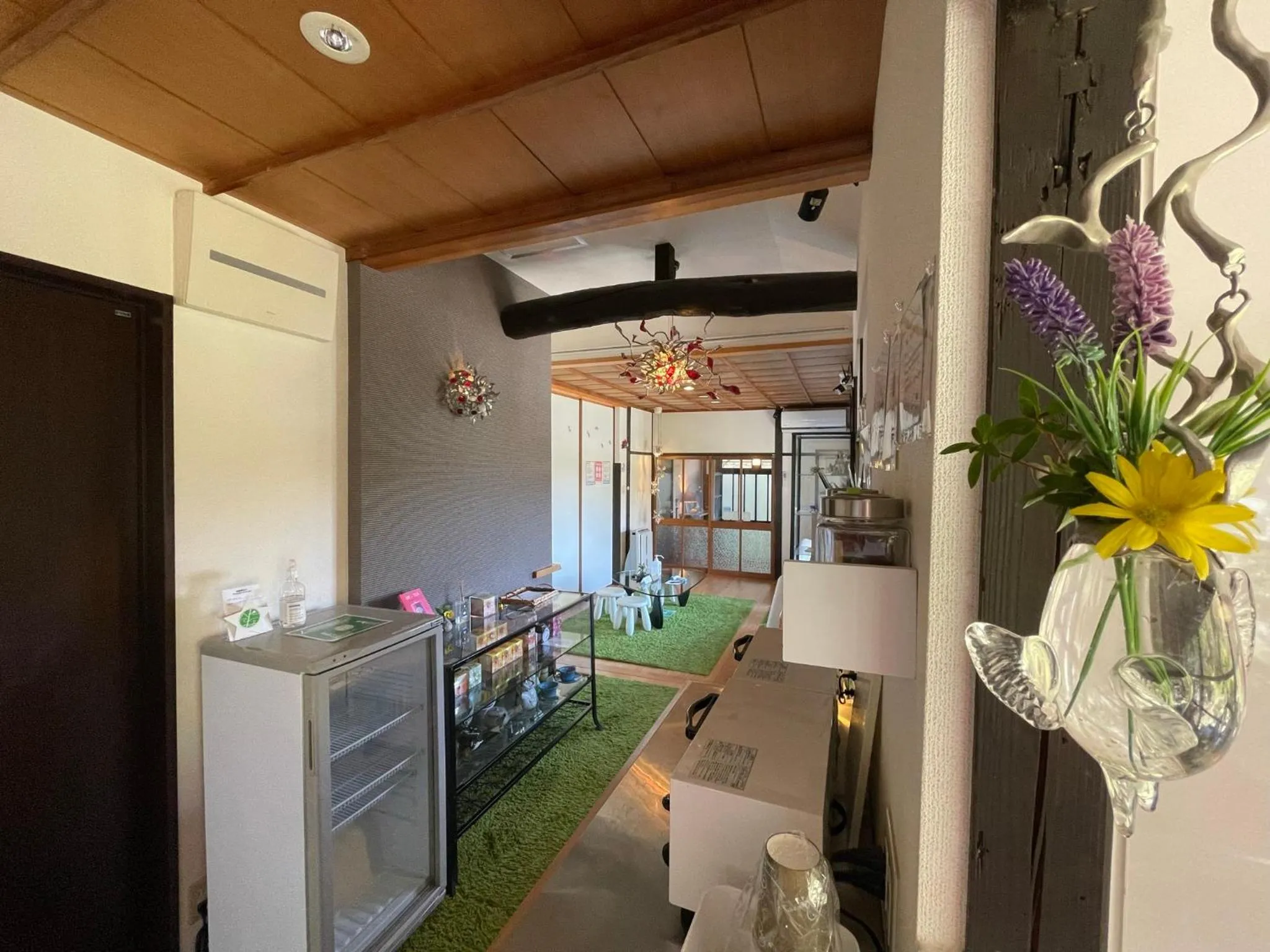 Living room in Bamboo Village Guest House