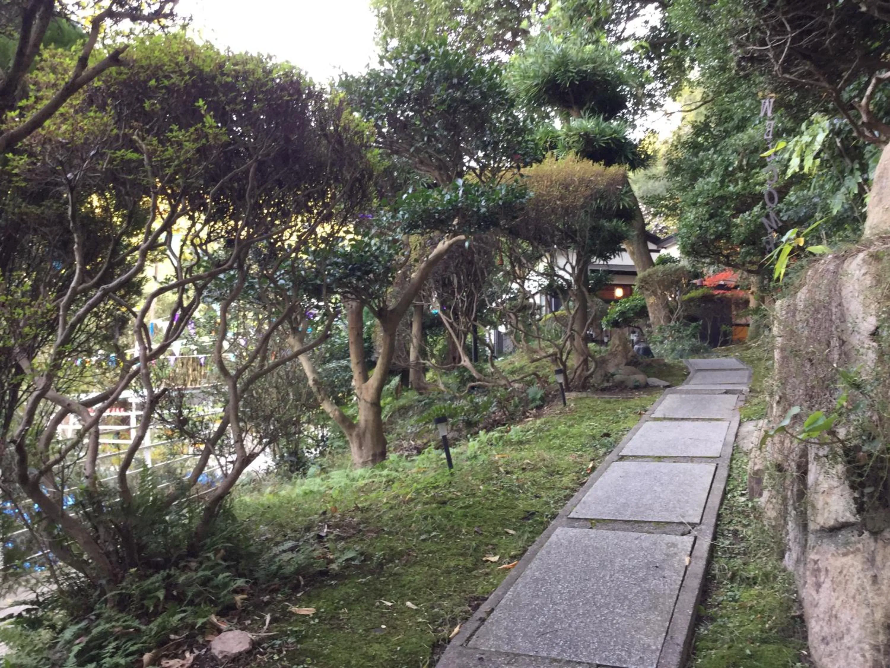 Property building in Bamboo Village Guest House