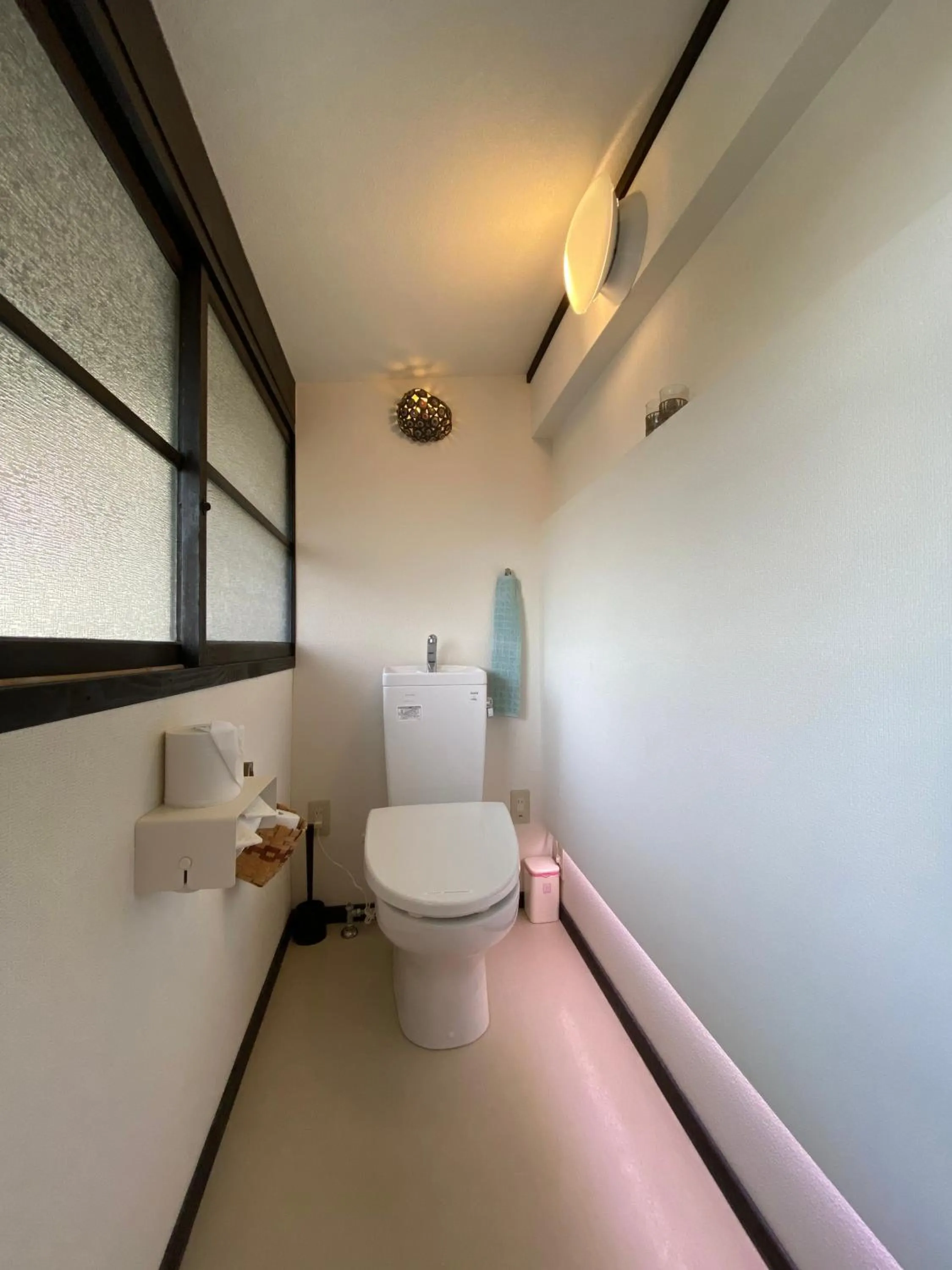 Toilet in Bamboo Village Guest House