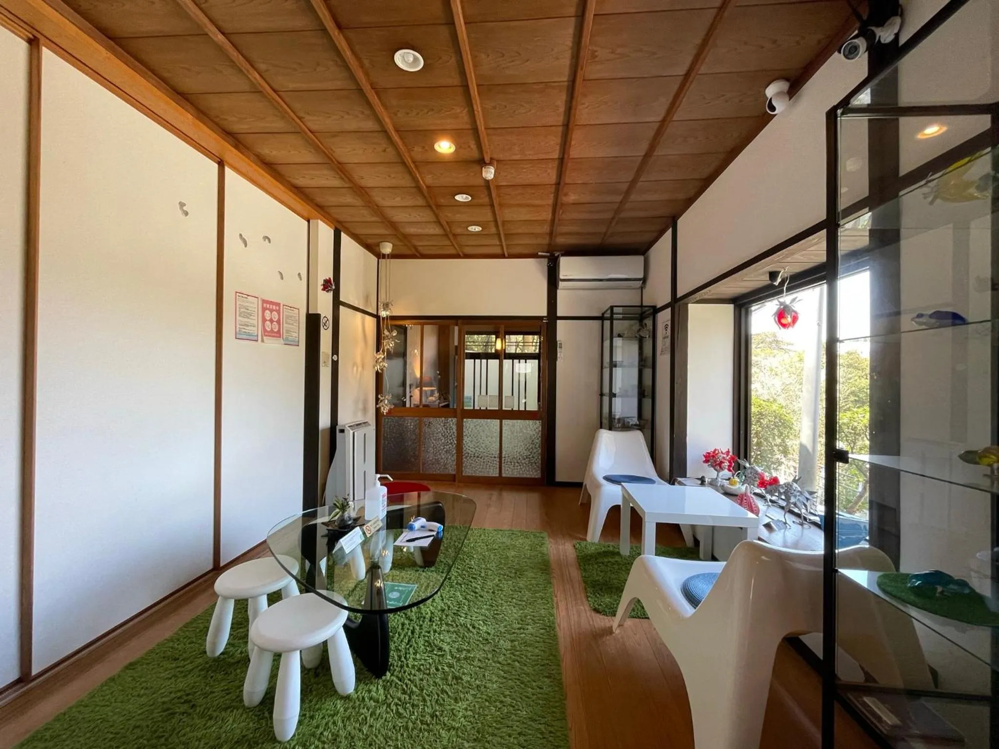 Living room in Bamboo Village Guest House