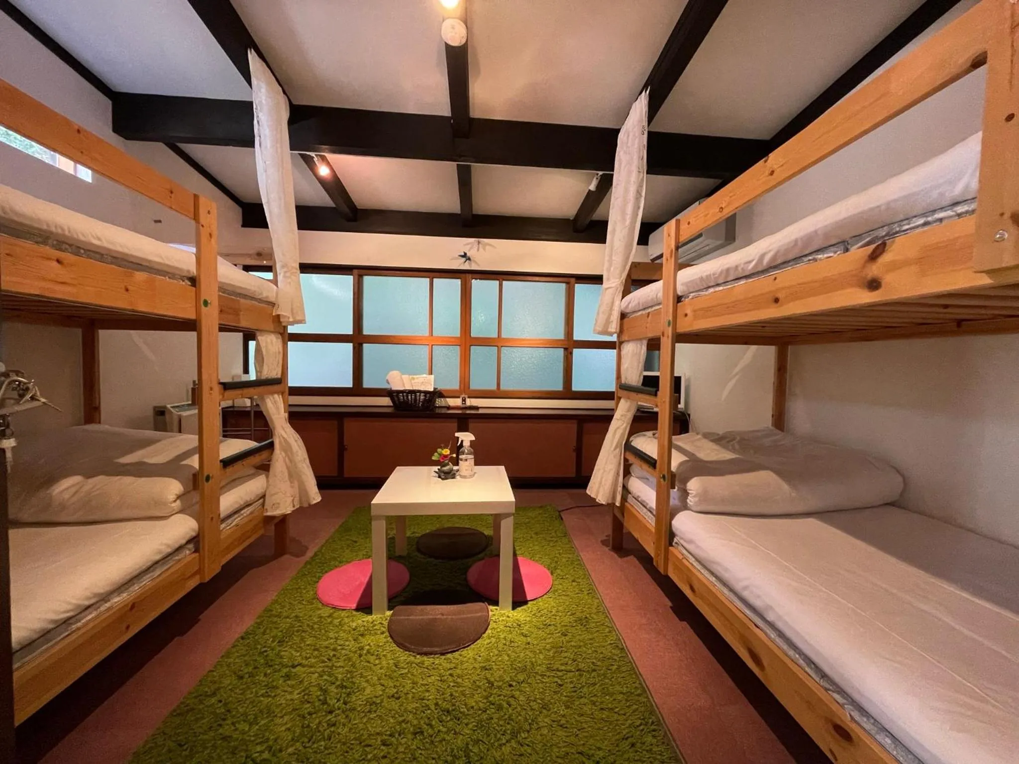 Bed in Bamboo Village Guest House