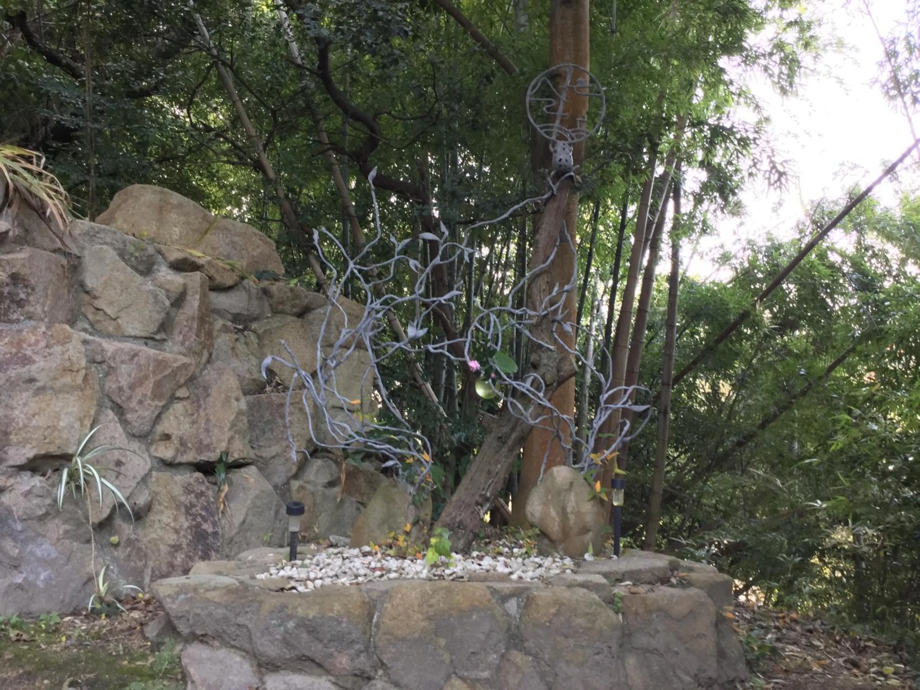 Property building in Bamboo Village Guest House