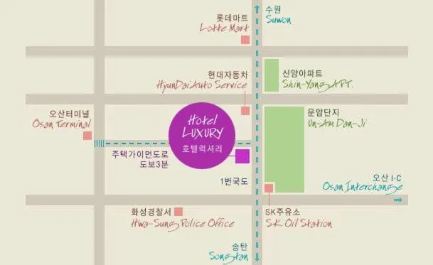 Bird's eye view in Luxury Hotel