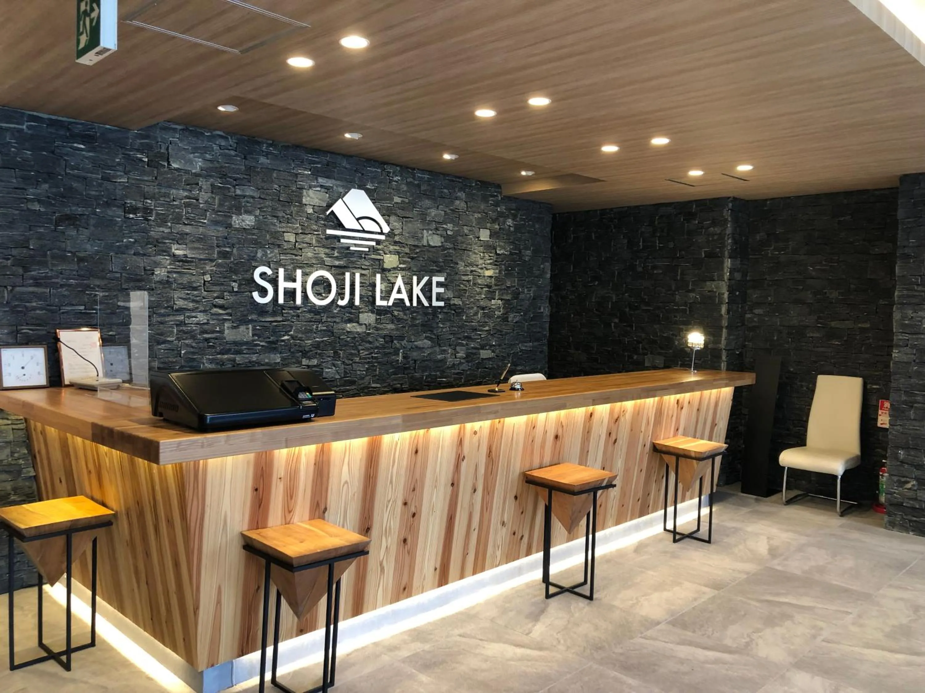 Property building in Shoji Lake Hotel