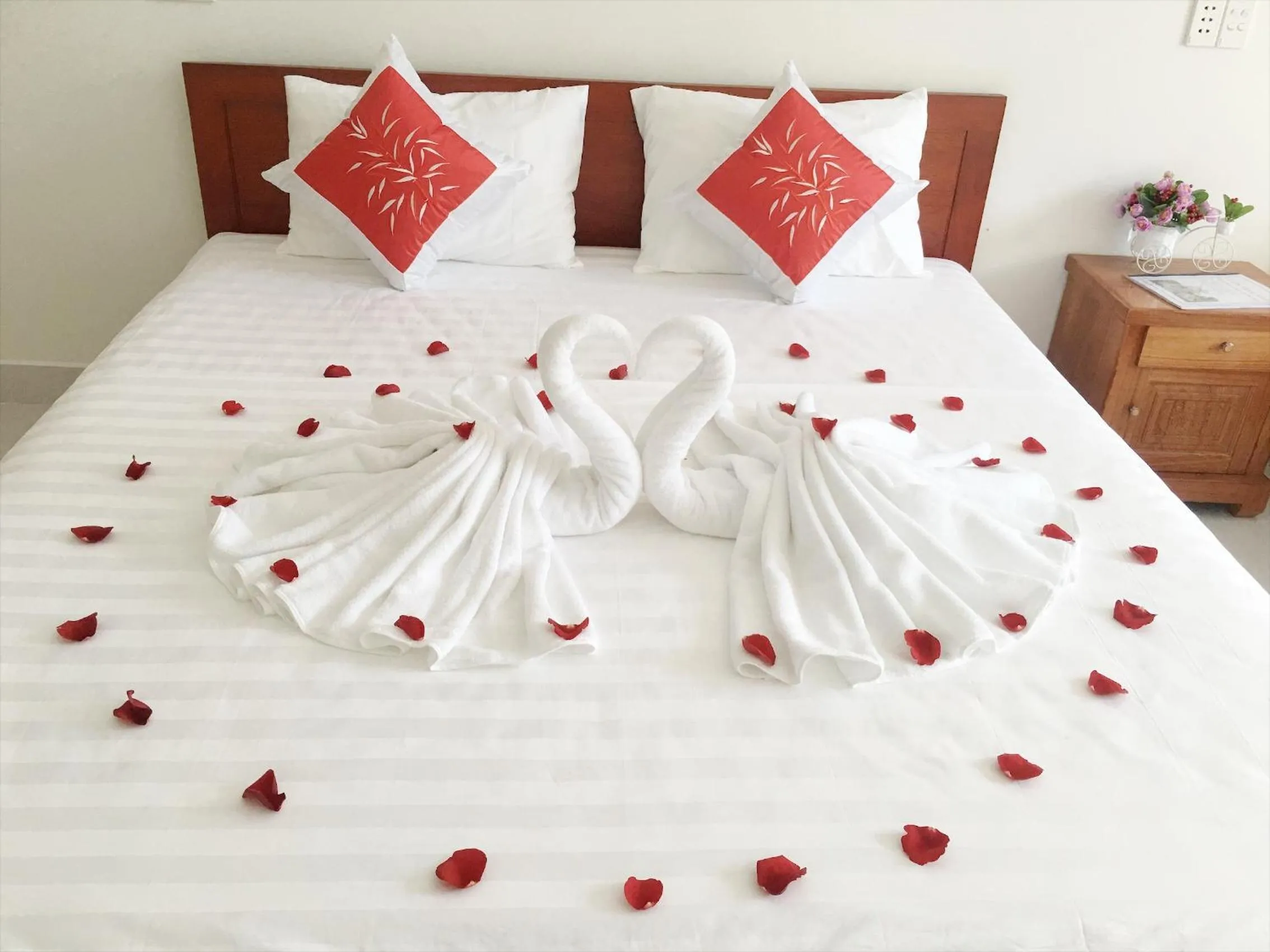 Bed in Oleander Garden Homestay