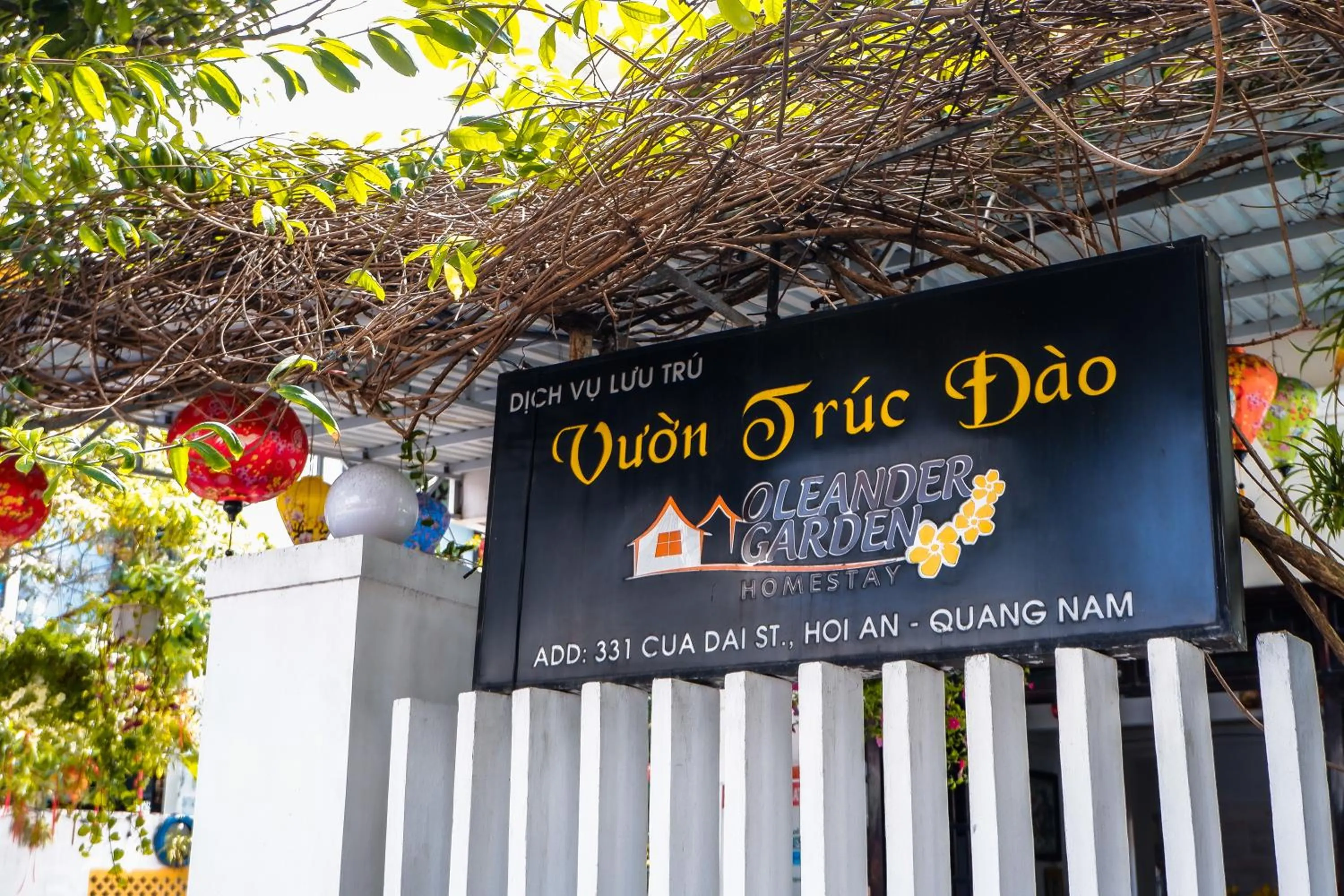 Property logo or sign in Oleander Garden Homestay