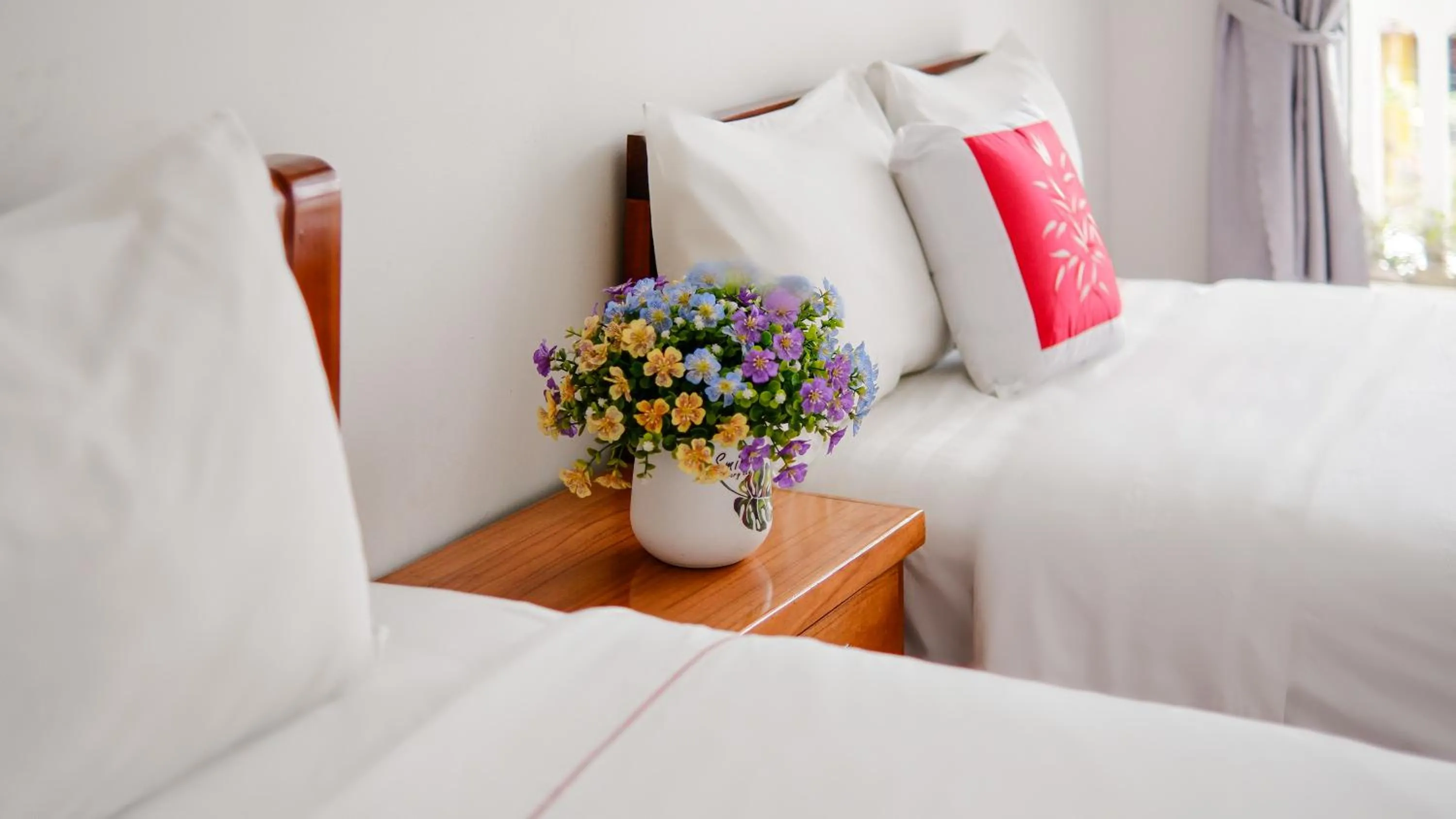 Bed in Oleander Garden Homestay