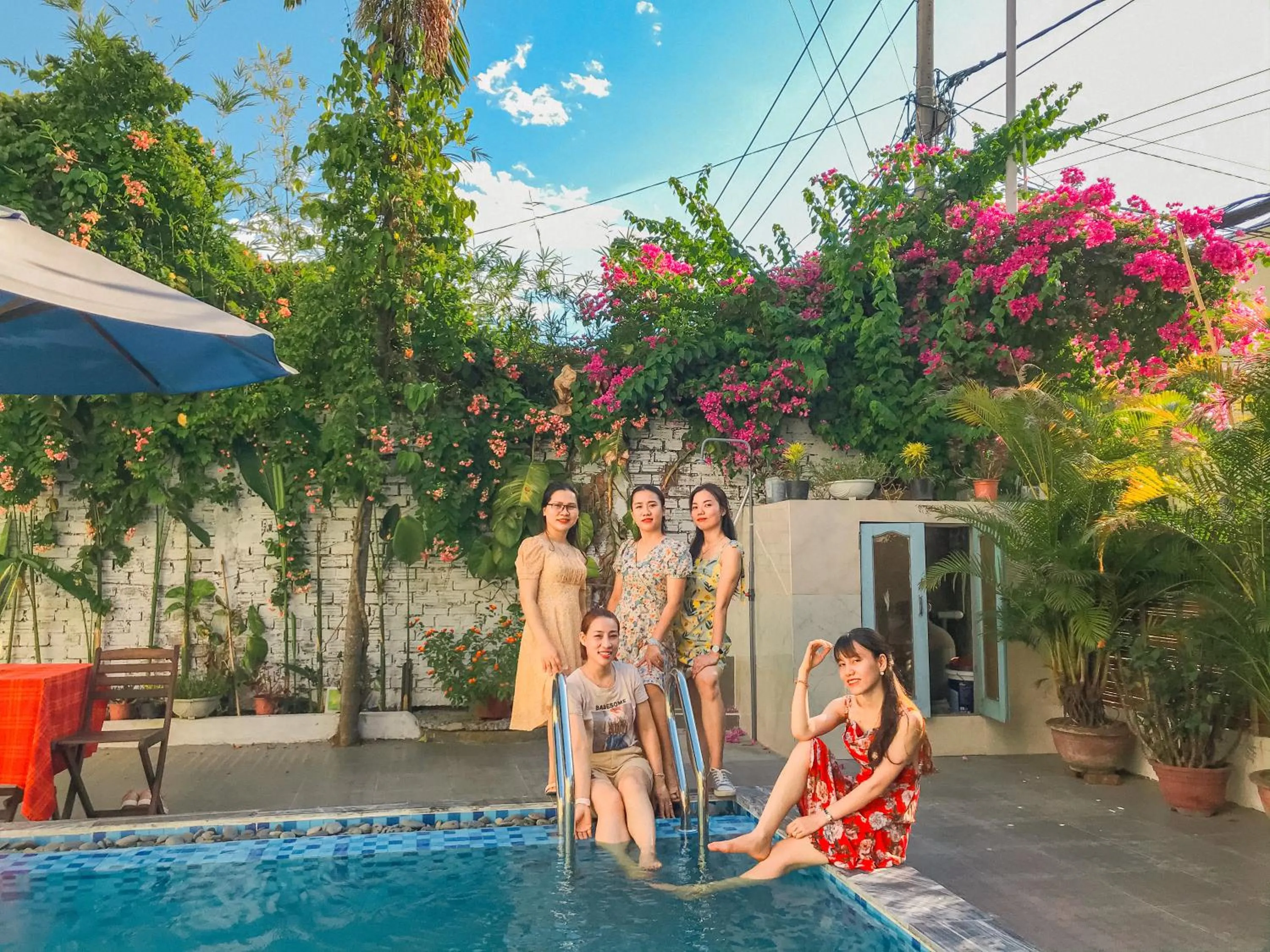 People in Oleander Garden Homestay