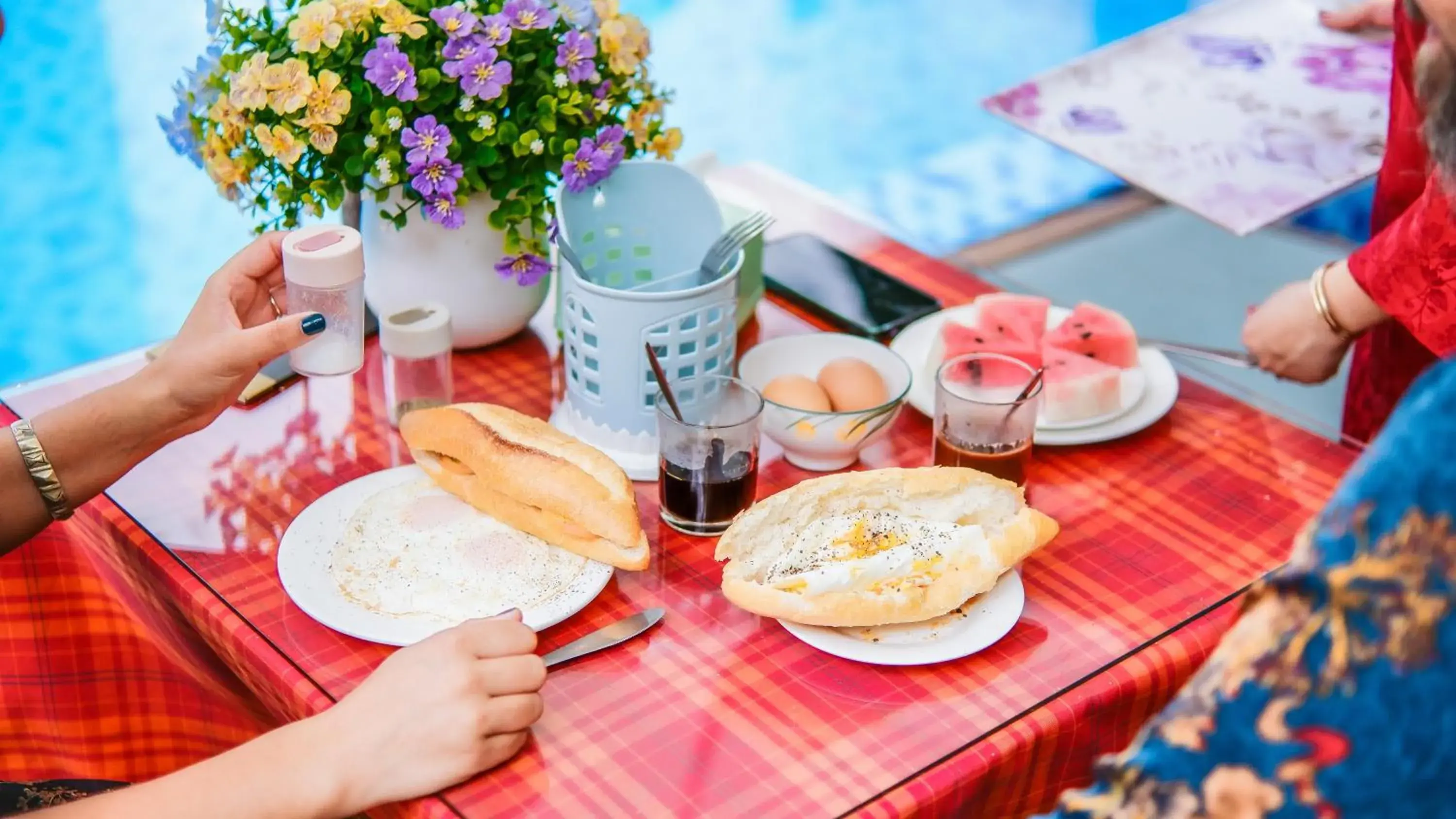 Swimming pool in Oleander Garden Homestay Swimming pool in Oleander Garden Homestay